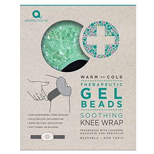 Aroma Home Sea Foam Essential Gel Knee Warmer - Soothing Pain Relief for Arthritis, Joint Pain & Sports Recovery - Perfect for Athletes, Seniors & Active Lifestyles