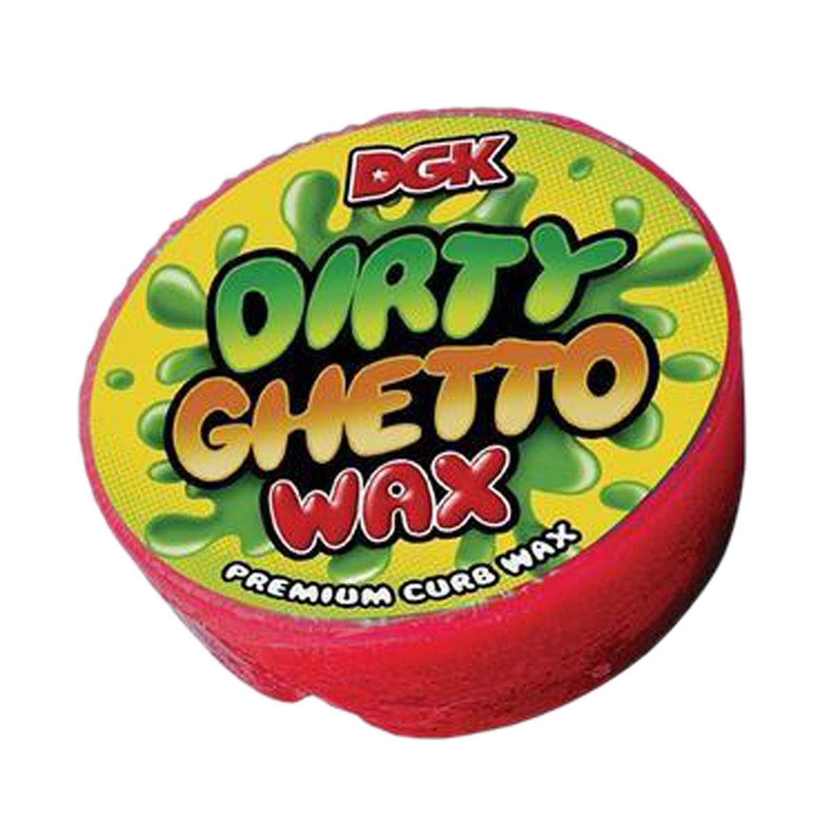 DGK Ghetto Skate Wax - Red Wax for Smooth Skateboard Slides | Perfect for Street Skating, Rails, and Ledges