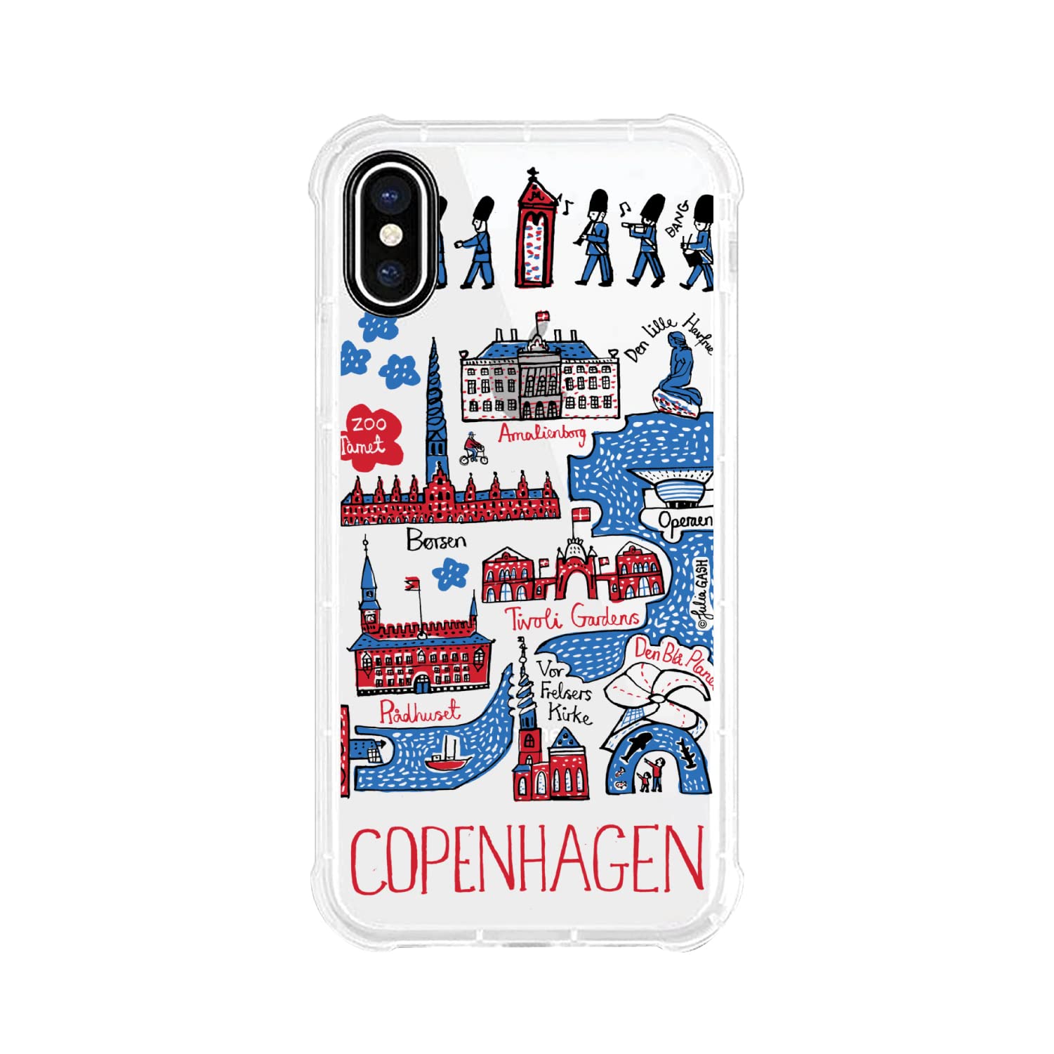 OTM Essentials One Day in Copenhagen Cityscape Travel Phone Case - Durable Protective Cover for iPhone & Samsung - Perfect for Travel, Sightseeing & Daily Use