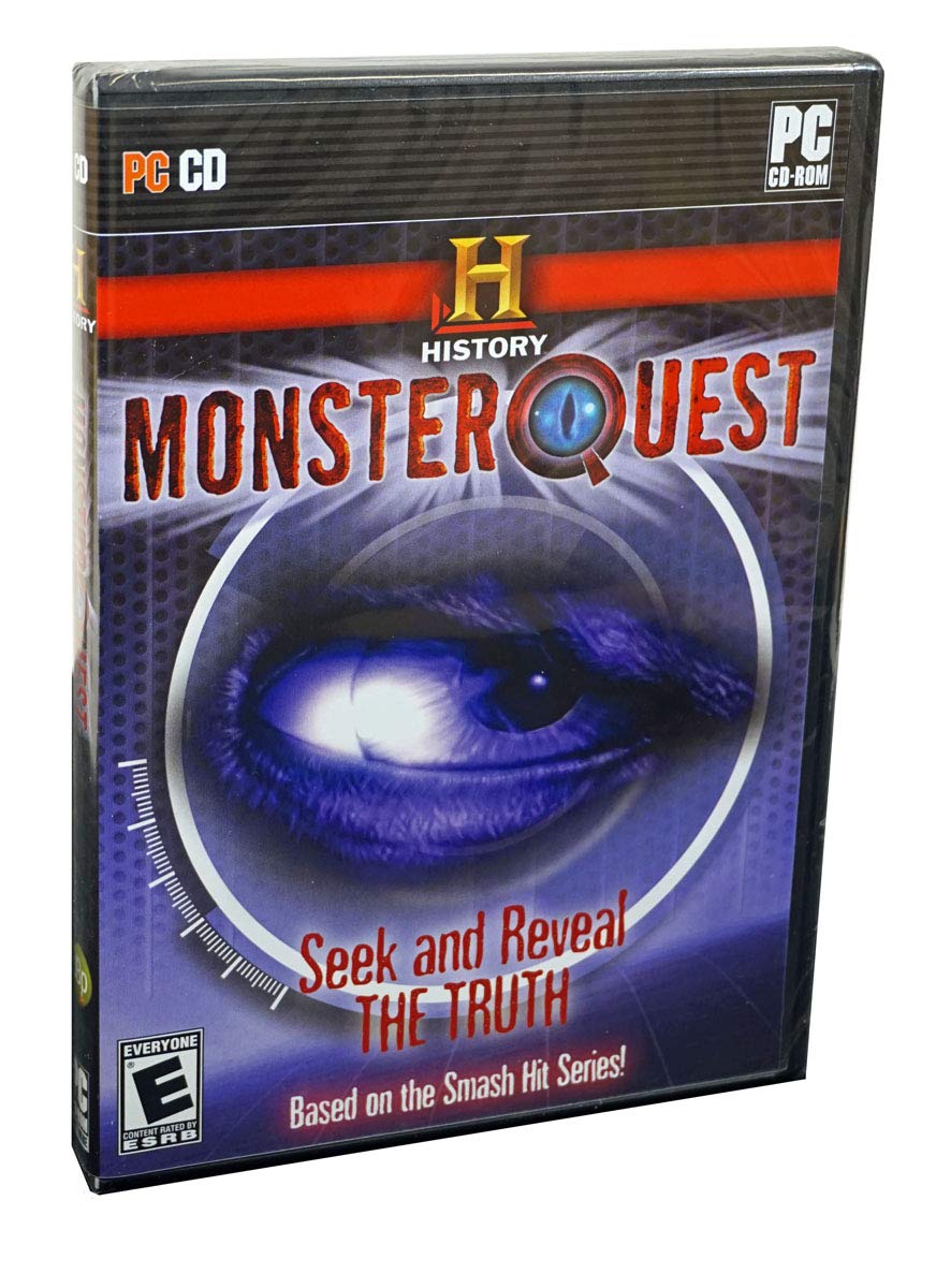 Monster Quest PC Game - Explore Werewolves, Sea Monsters & Bigfoot Mysteries | History Channel Adventure | Perfect for Mystery Lovers & Paranormal Investigators