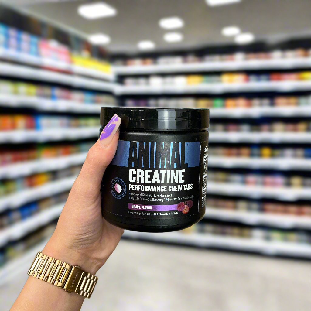 Premium Animal Creatine Chews - 120 Tablets for Muscle Growth & Recovery | Ideal for Athletes, Bodybuilders & Fitness Enthusiasts