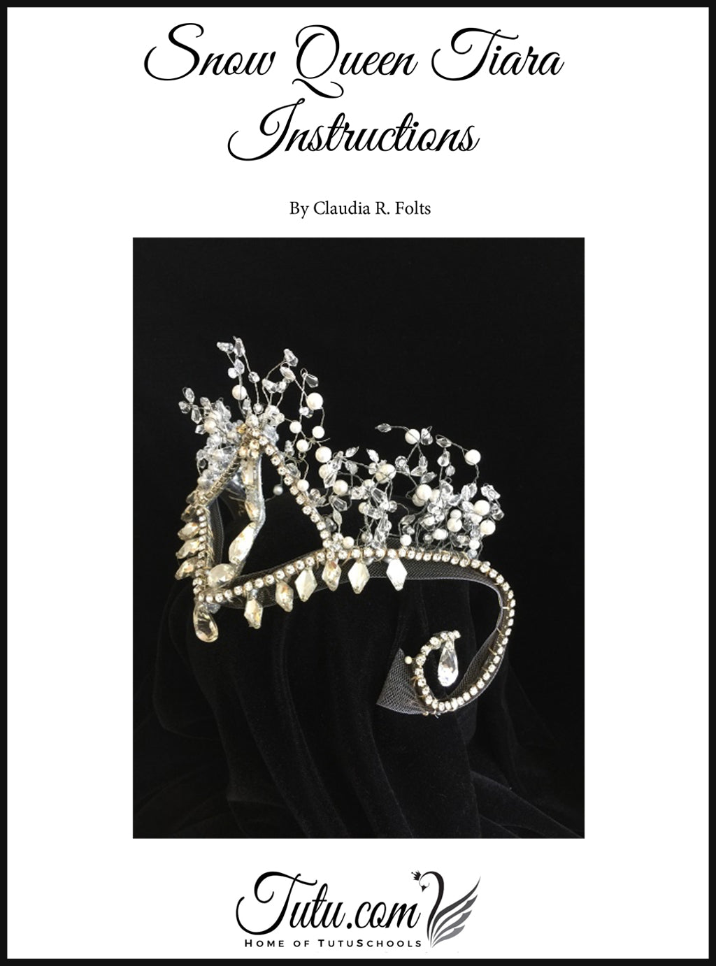 Snow Queen Tiara - Elegant Princess Crown for Girls, Women | Perfect for Birthday Parties, Cosplay, Halloween & Pageants