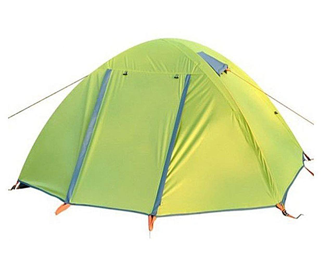 Ultralight Aluminum Camping Tent with Double Doors - Waterproof & Portable for Outdoor Adventures - Perfect for Beach, Garden, Hiking & Family Vacations