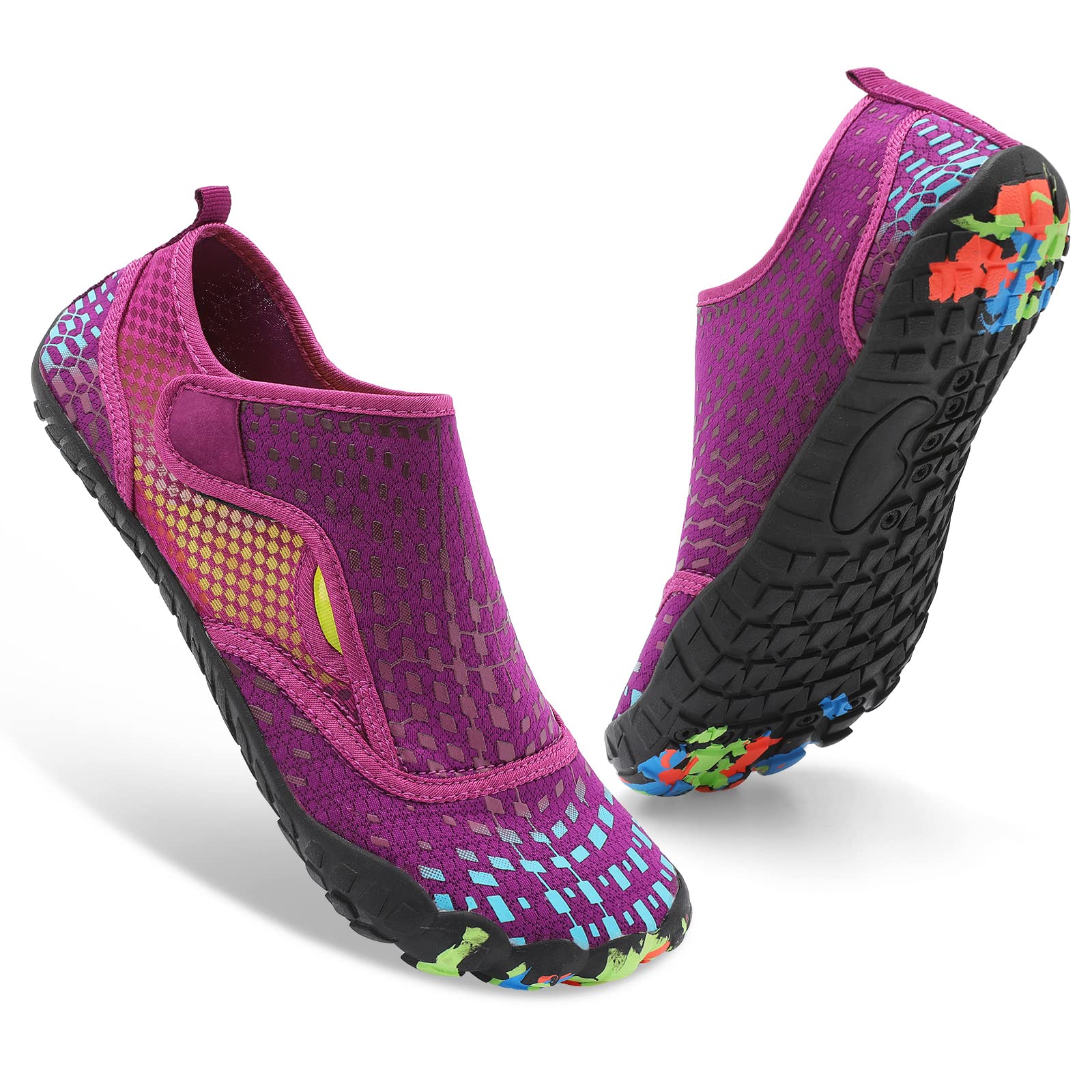 XIHALOOK Quick Dry Water Shoes for Women & Men - Barefoot Beach Walking, Hiking, Kayaking, Surfing & Training Shoes | Lightweight & Comfortable for Outdoor Activities, Water Sports & Travel