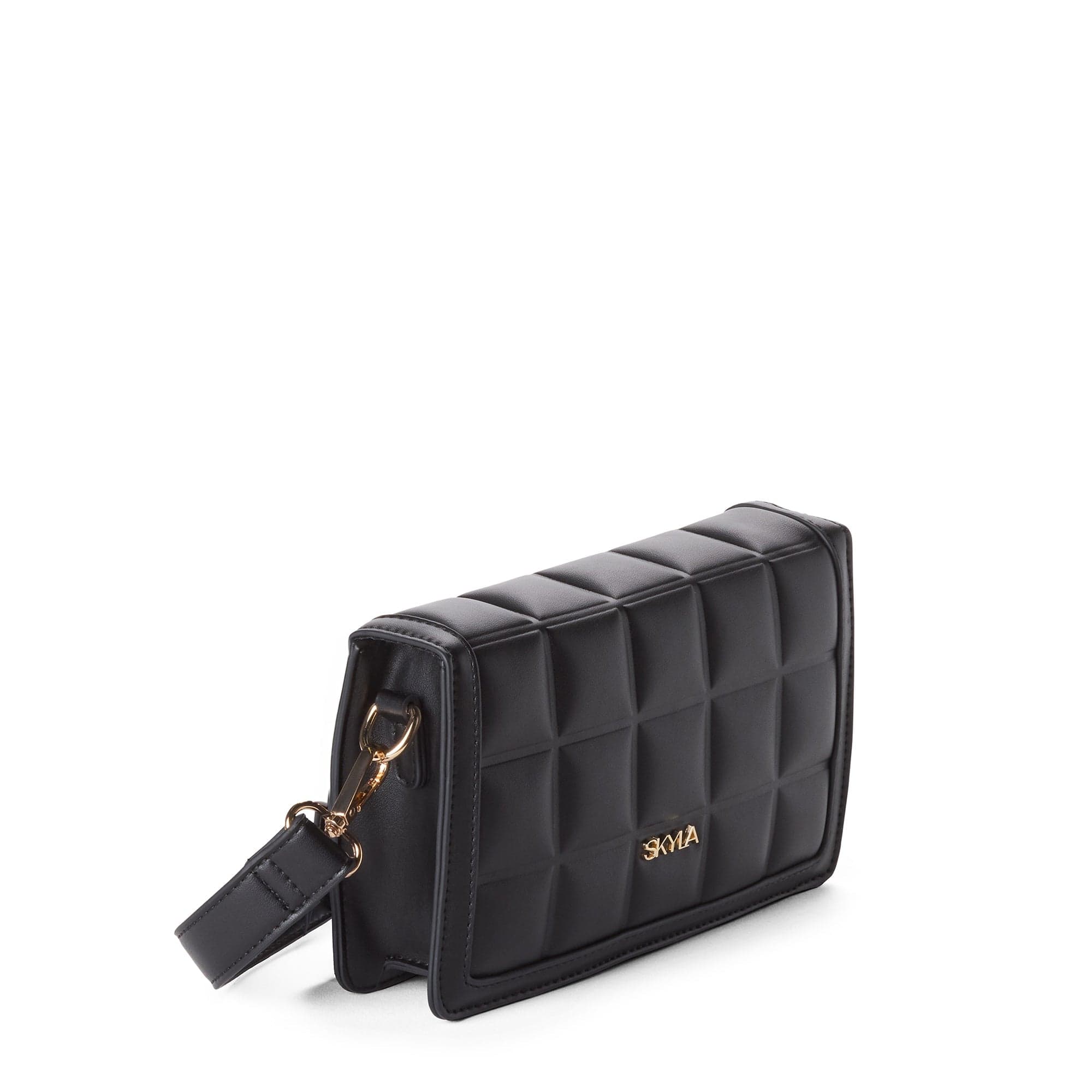 Jamie Vegan Leather Crossbody Bag for Women - Stylish & Lightweight Black Purse | Perfect for Work, Travel & Everyday Use