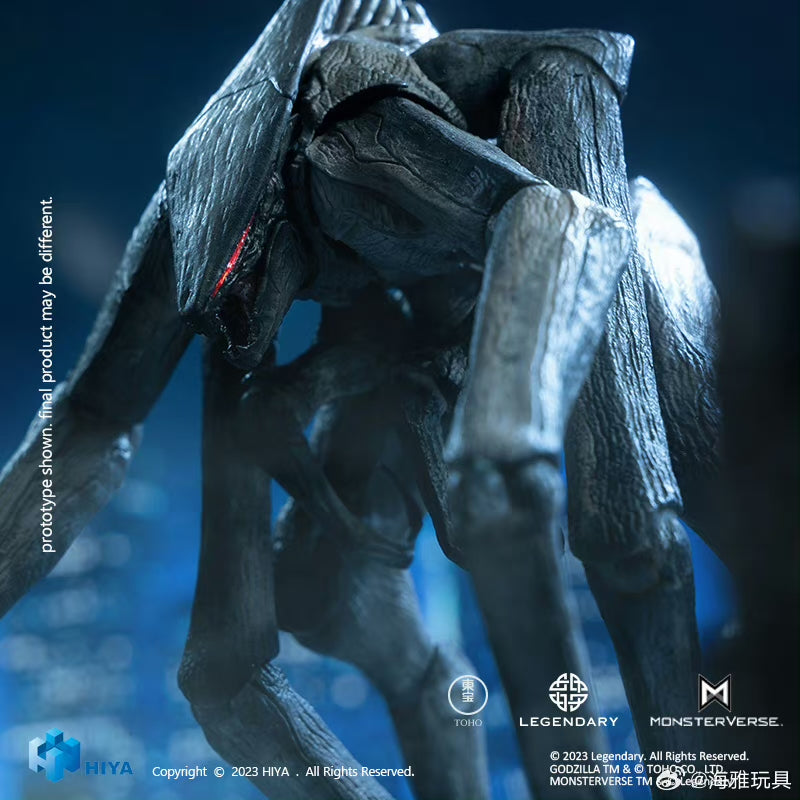 HIYA 15cm Godzilla (2014) vs Female MUTO Action Figure - Exquisite Basic Series Reissue - Perfect for Collectors & Movie Fans Display