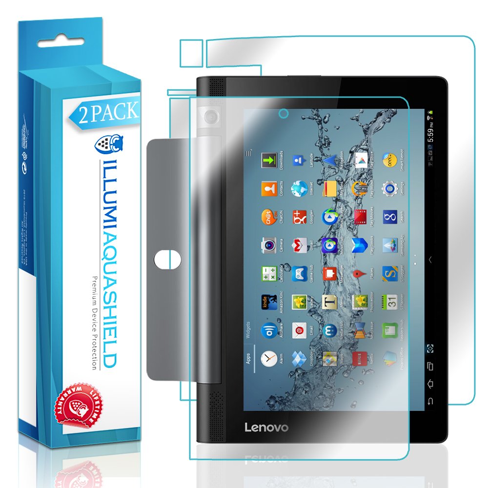 Lenovo Yoga Tab 3 8 inch Screen Protector (2-Pack) - HD Clear TPU Film, Bubble-Free, Front & Back Protection | Perfect for Travel, Work & Entertainment