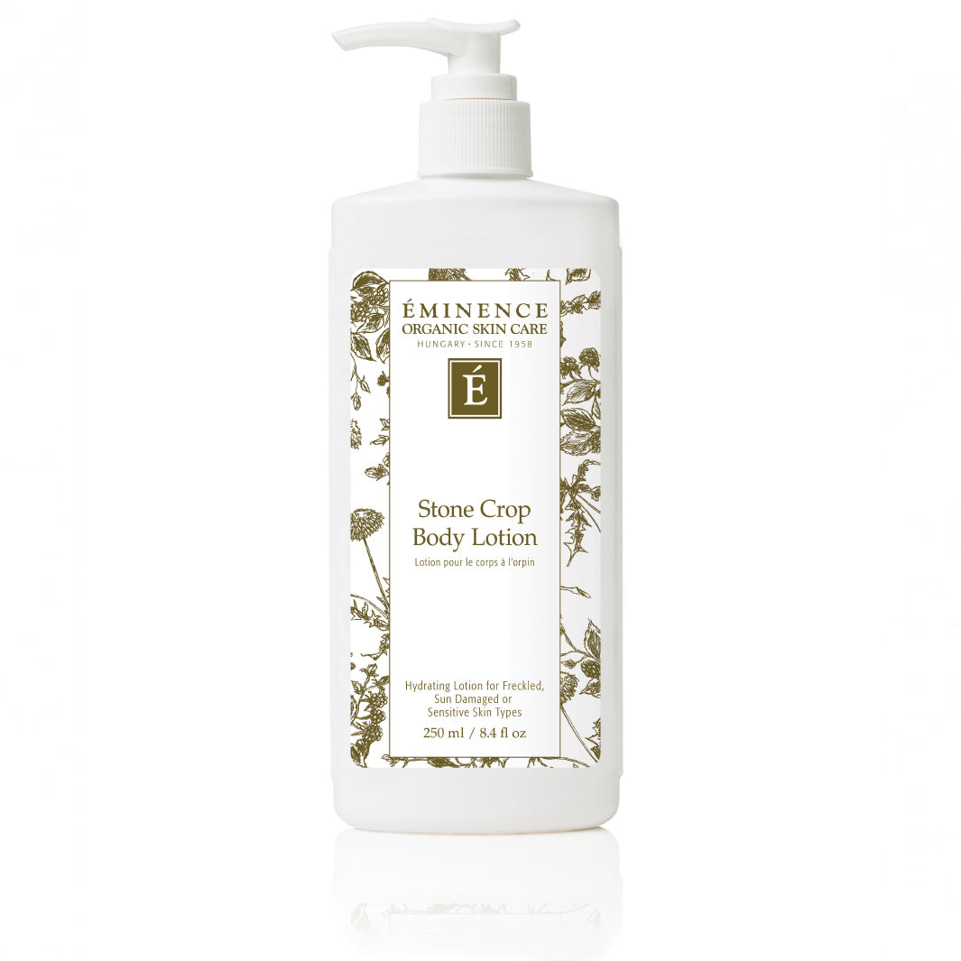 Eminence Organics Stone Crop Body Lotion - Hydrating & Nourishing Dry Skin Care - Perfect for Daily Moisturizing & Post-Sun Care