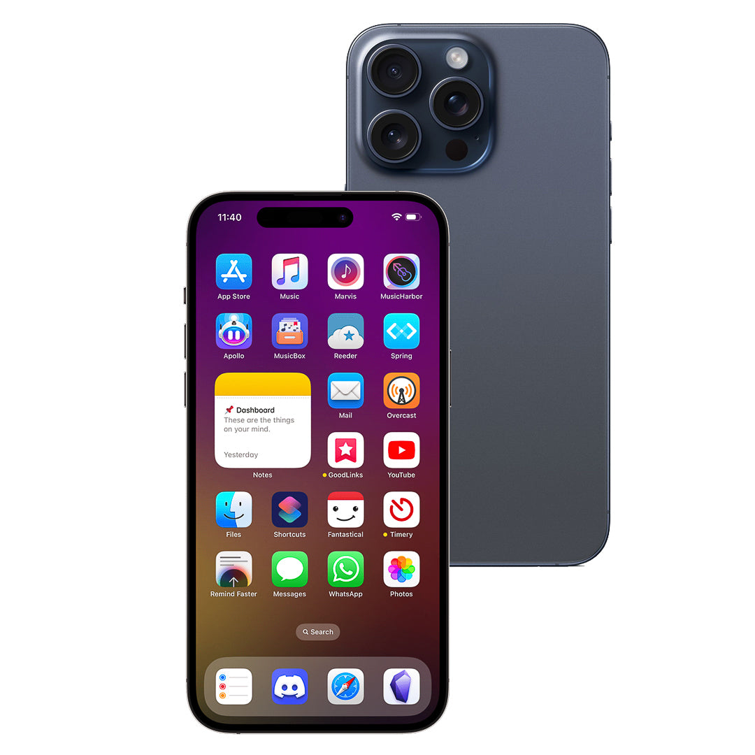 iPhone 15 Pro Max 512GB Smartphone - Latest Apple Flagship Phone with A17 Pro Chip, Titanium Design & 48MP Camera | Perfect for Photography, Gaming & Business Professionals