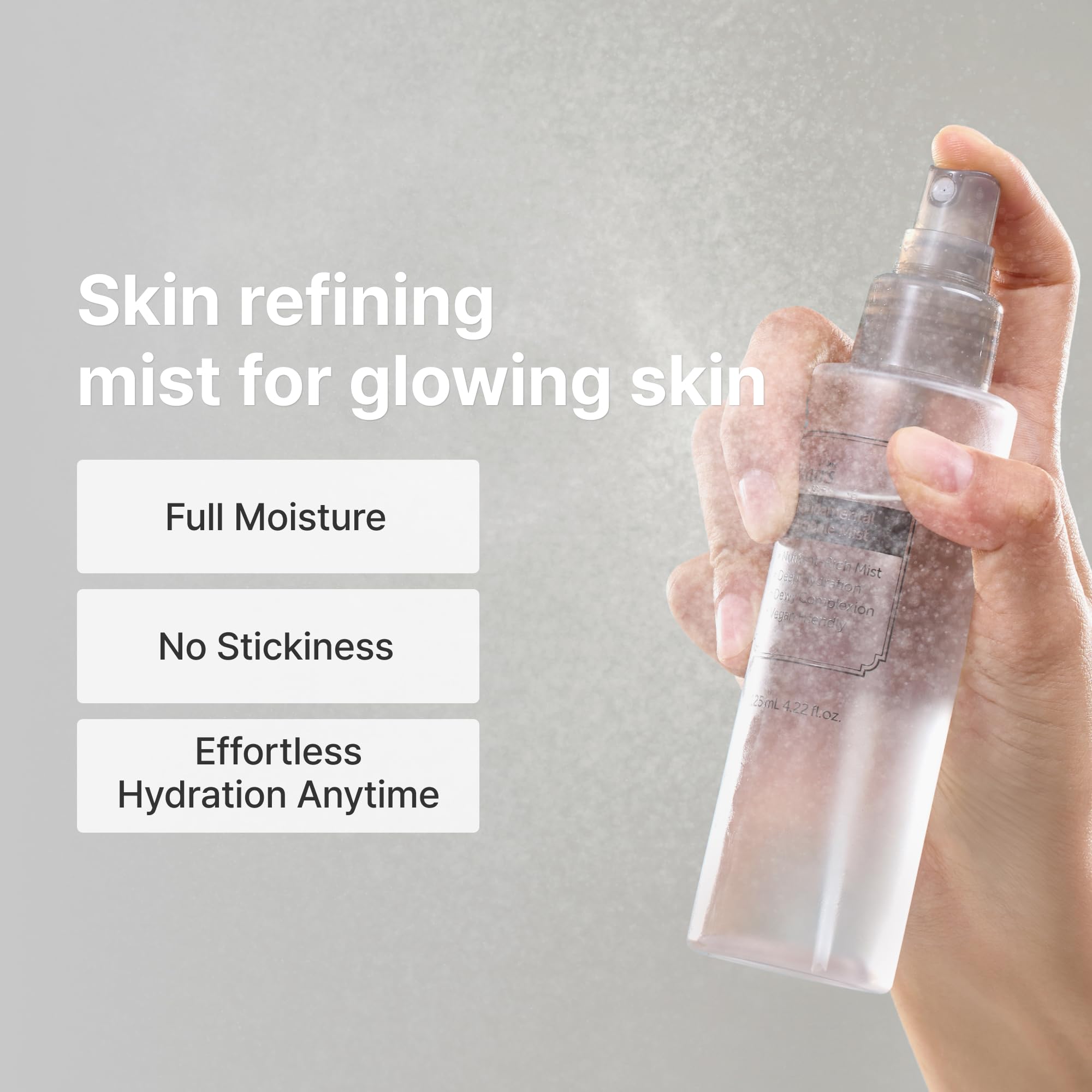Dear Klairs 2 Step Fundamental Care Set - Hydrating Ampoule-Like Mist & Water-Based Drop for Moisturizing Skincare | Daily Hydration Routine for Dry & Sensitive Skin