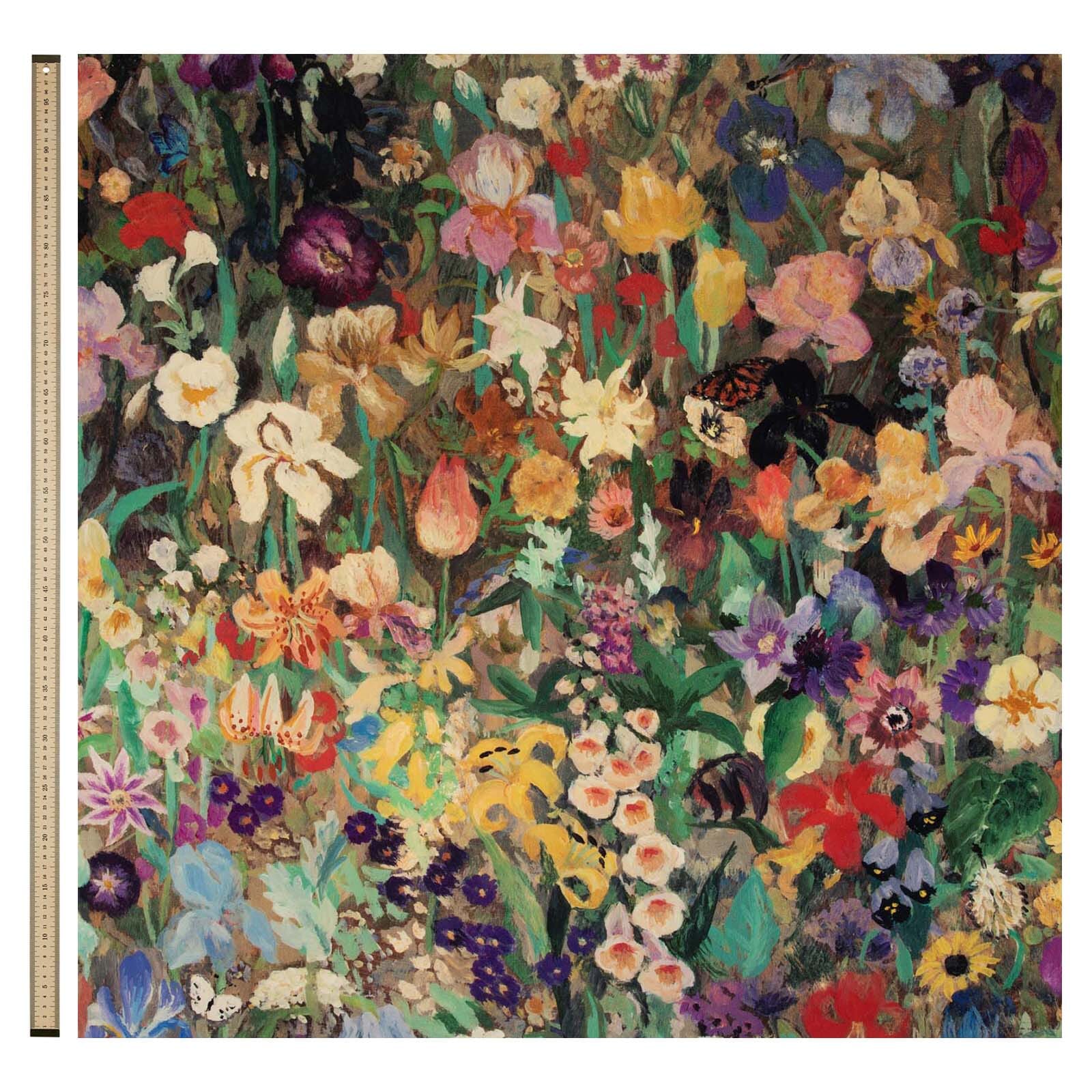 FLORIBUNDA MAGNA Velvet Blackout Window Blinds - Premium Room Darkening Shades for Bedroom, Living Room & Office - Noise Reducing & Energy Efficient