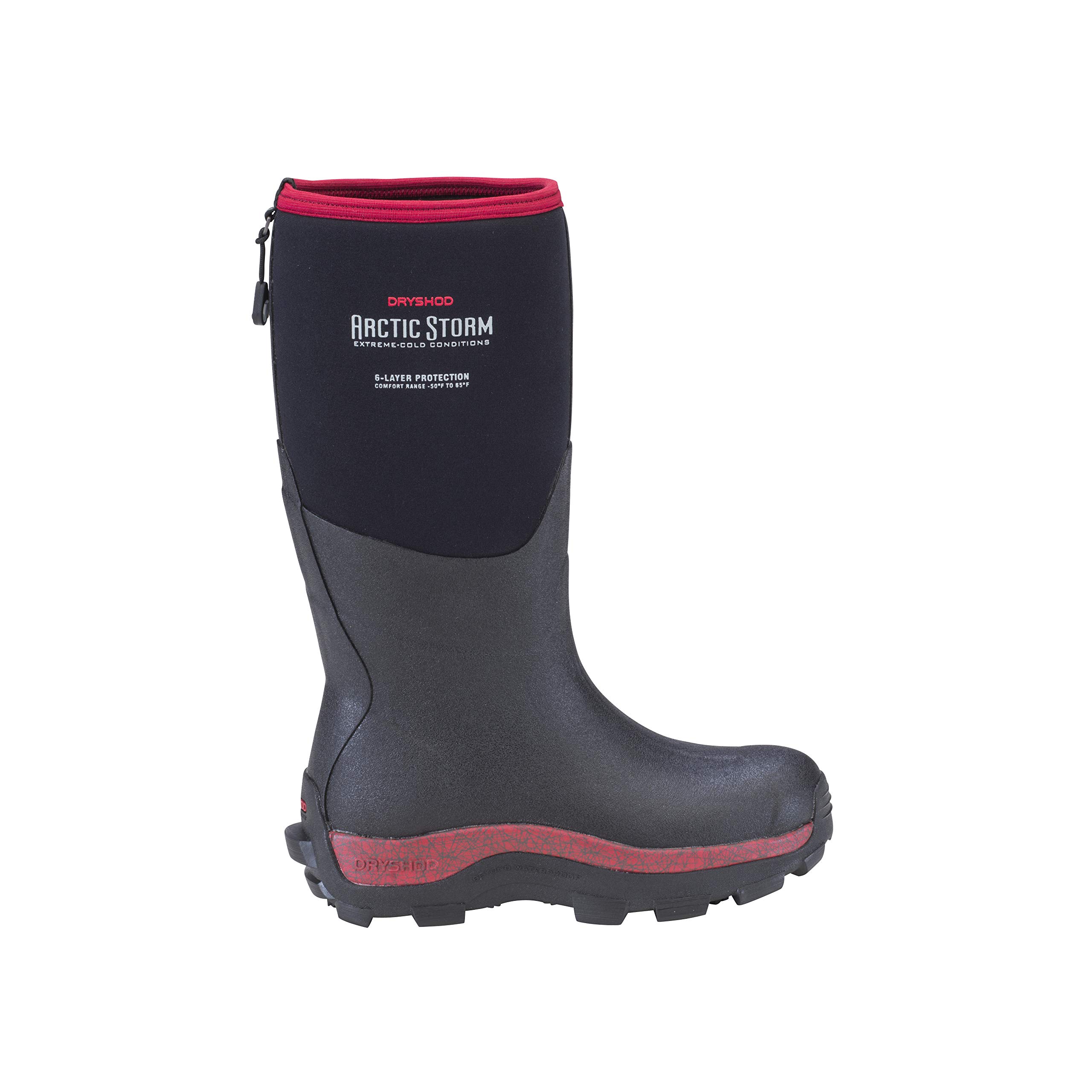 Dryshod Women's Arctic Storm Hi Pull-On Waterproof Winter Boots - Insulated Calf-Length Snow Boots for Cold Weather, Hiking & Outdoor Activities