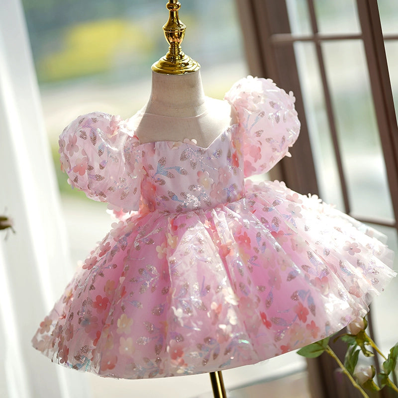 Adorable Baby Girls Floral Formal Dresses for Toddlers - Perfect for Birthday Parties & Pageants | Special Occasion Outfits
