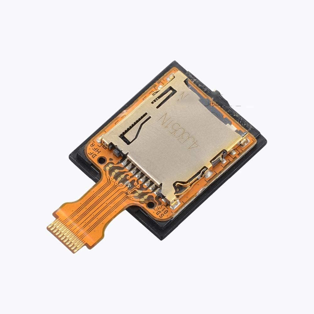 New 3DS XL LL SD Card Slot Reader Socket Replacement - Compatible with Nintendo 3DS XL/LL Consoles - Perfect for Game Data Storage & Transfer
