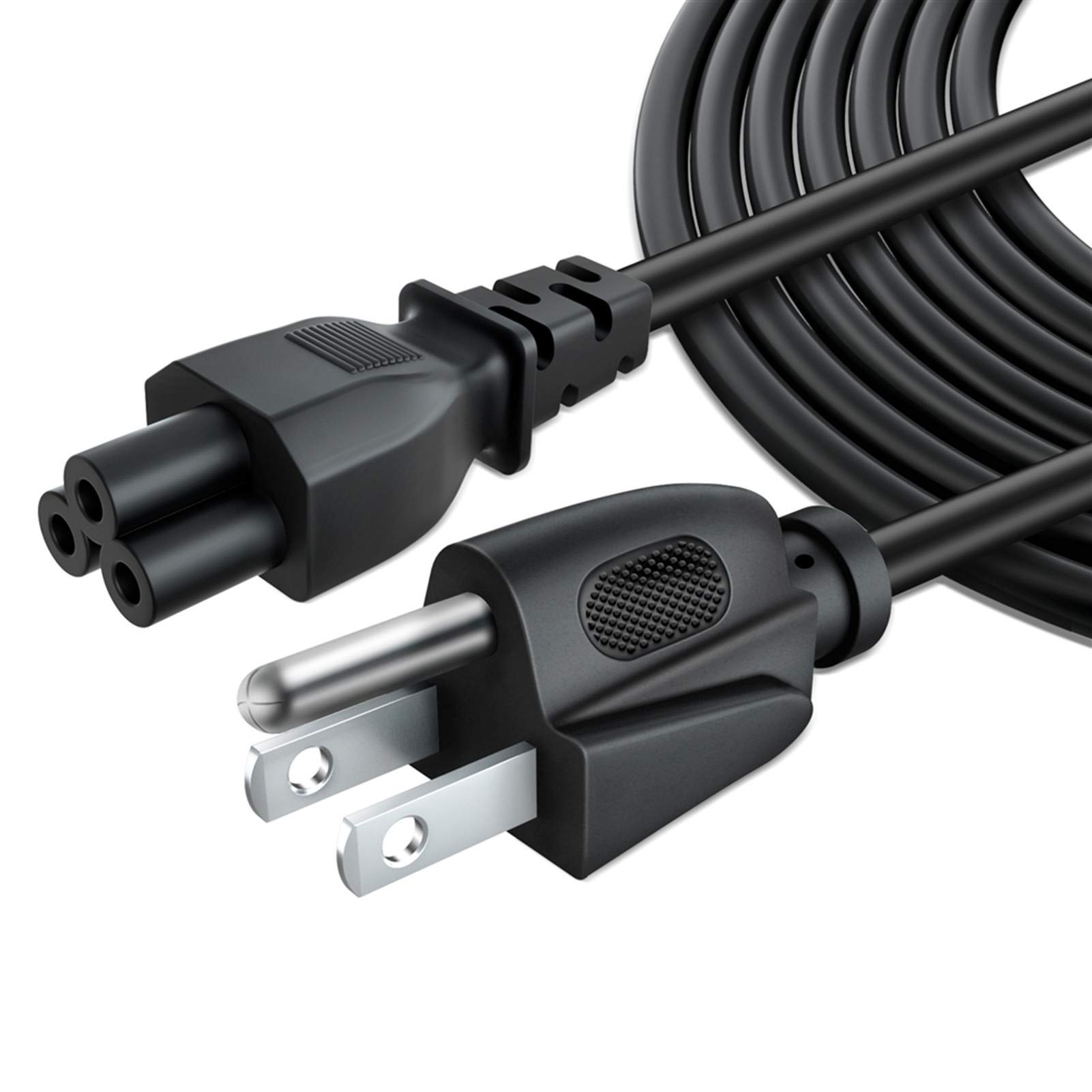 6ft UL Listed AC Power Cord for Zebra ZP450 & ZP500 Thermal Printers - Replacement Power Cable for POS Systems, Retail & Office Use