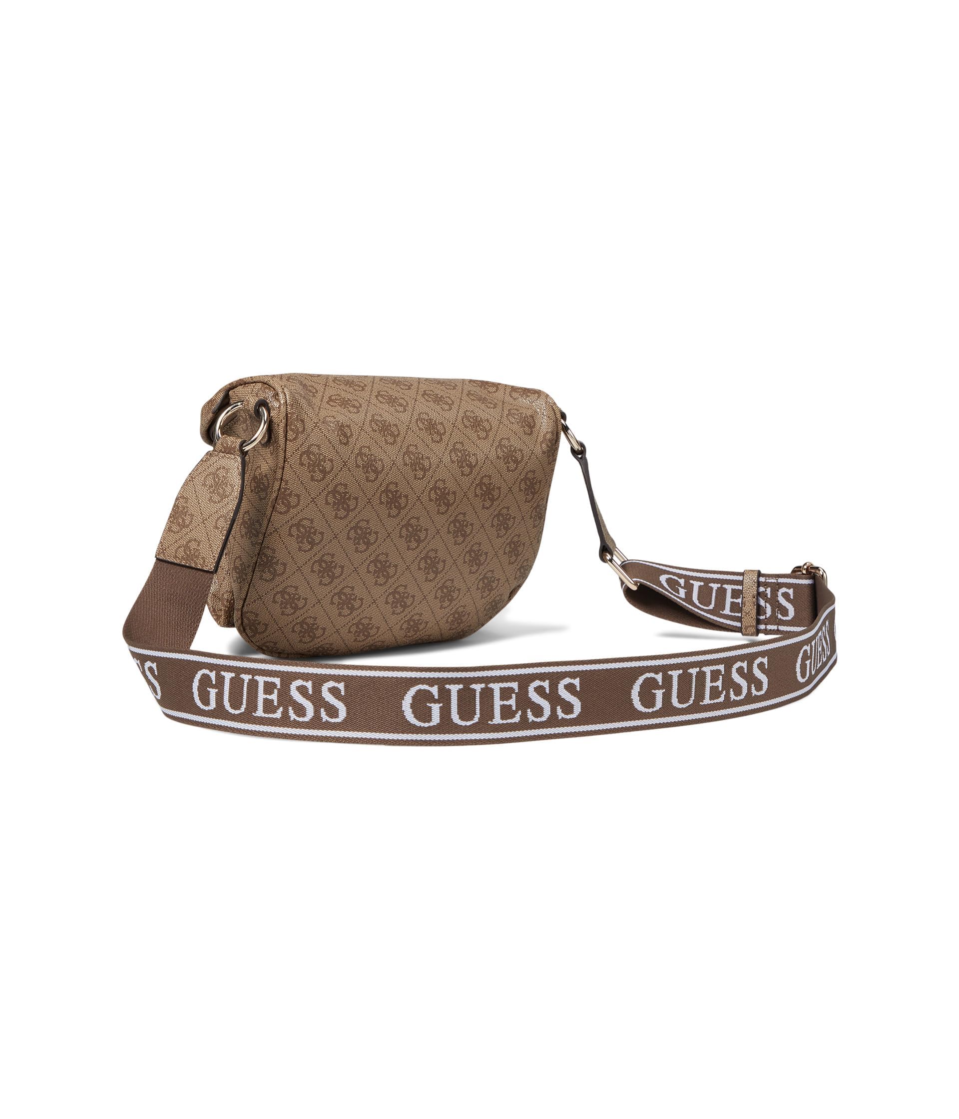 GUESS Power Play Sling Bag for Women - Stylish Crossbody Shoulder Bag with Adjustable Strap, Perfect for Travel, Work & Everyday Use