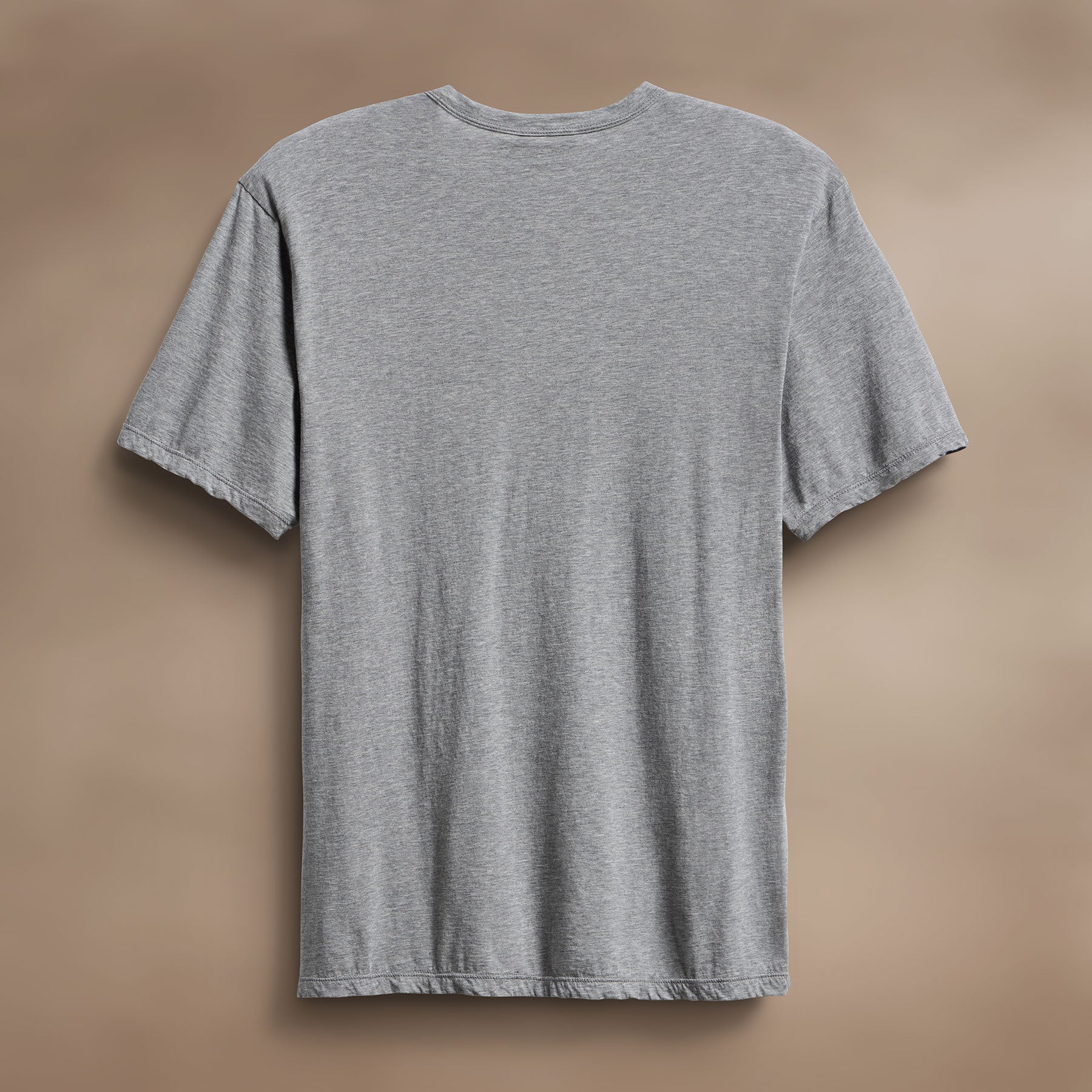 Luxe Lotus Jersey Tee - Soft & Comfortable Women's T-Shirt in Heather Grey | Casual Wear, Layering & Everyday Outfits