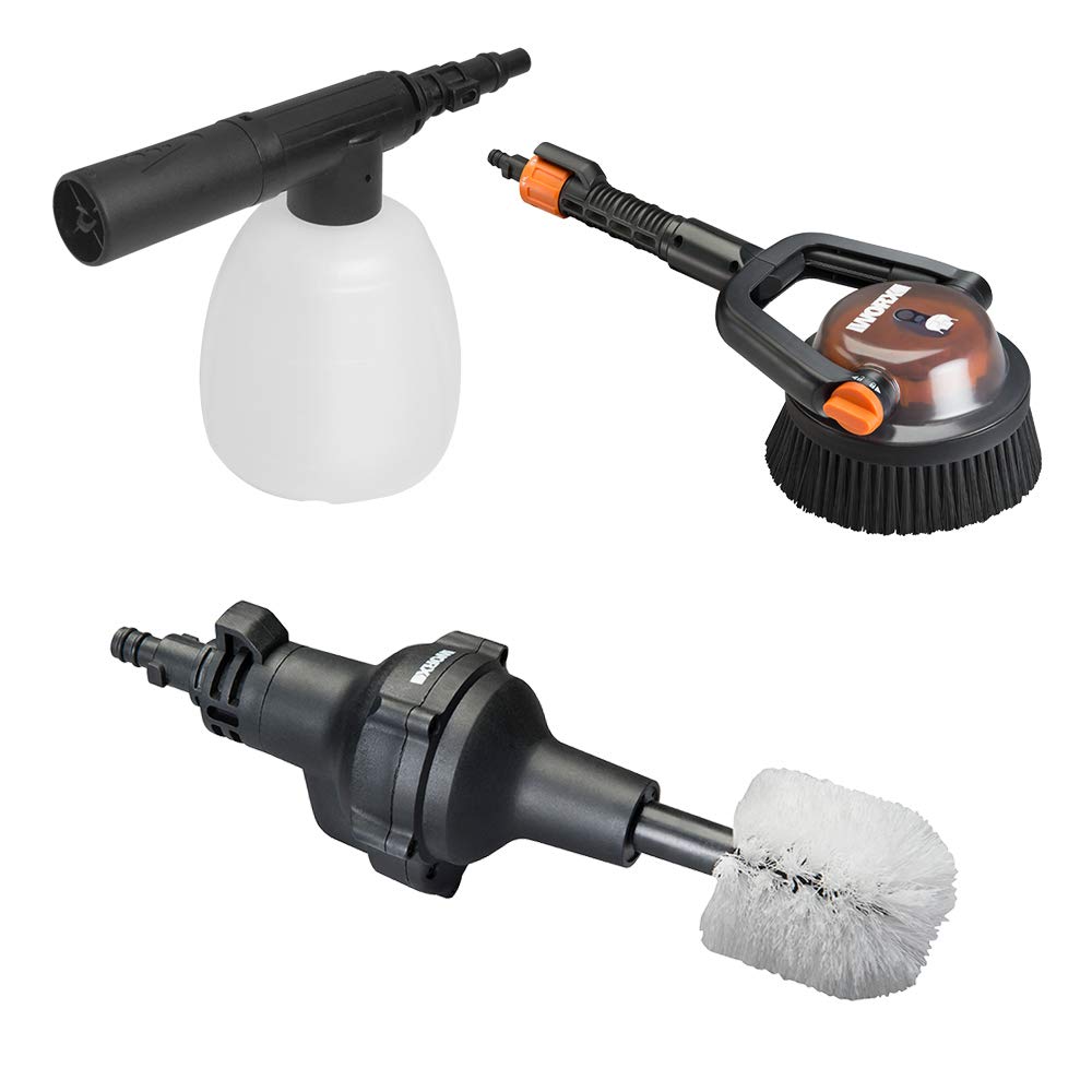 WORX Hydroshot WA4071 Auto & Boat Cleaning Kit with Nozzles & Accessories - Perfect for Car Washing, Marine Cleaning & Outdoor Use