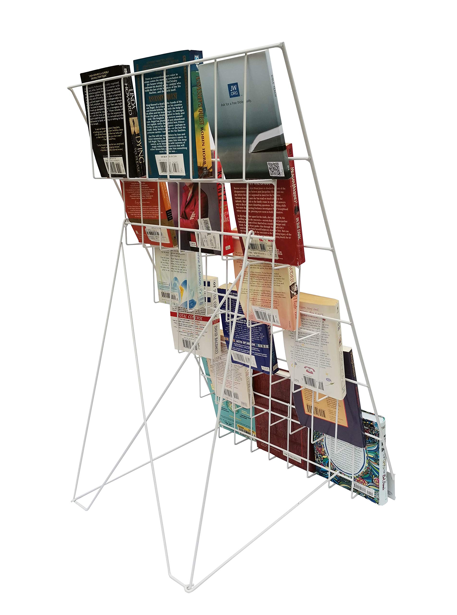 FixtureDisplays® 6-Tier White 18