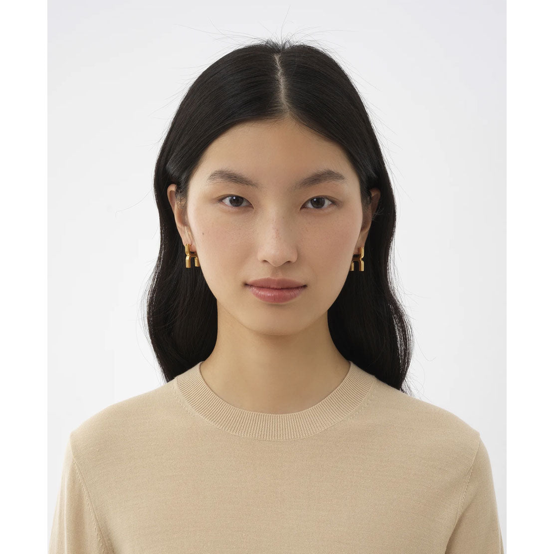 Marcie Gold Earrings for Women - Elegant Dangle Hoop Earrings for Daily Wear, Parties & Special Occasions