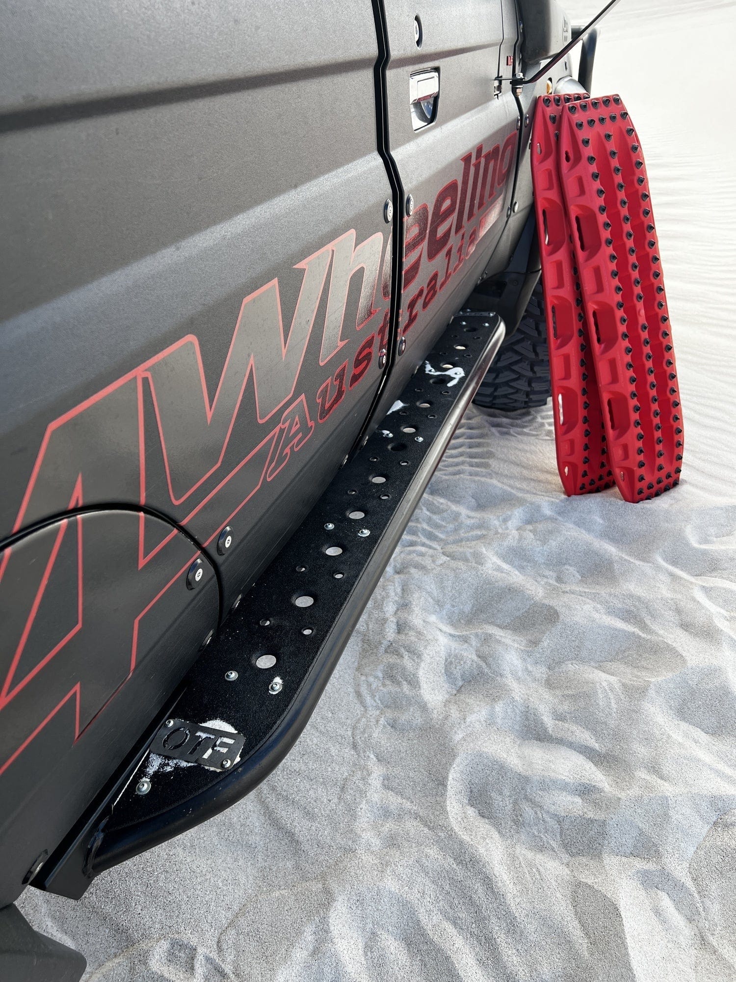 MAXTRAX XTREME Red Off-Road Vehicle Recovery Boards - Heavy Duty Traction Mats for Sand, Mud & Snow - Essential 4x4 Accessories for Jeep, Truck & SUV Adventures
