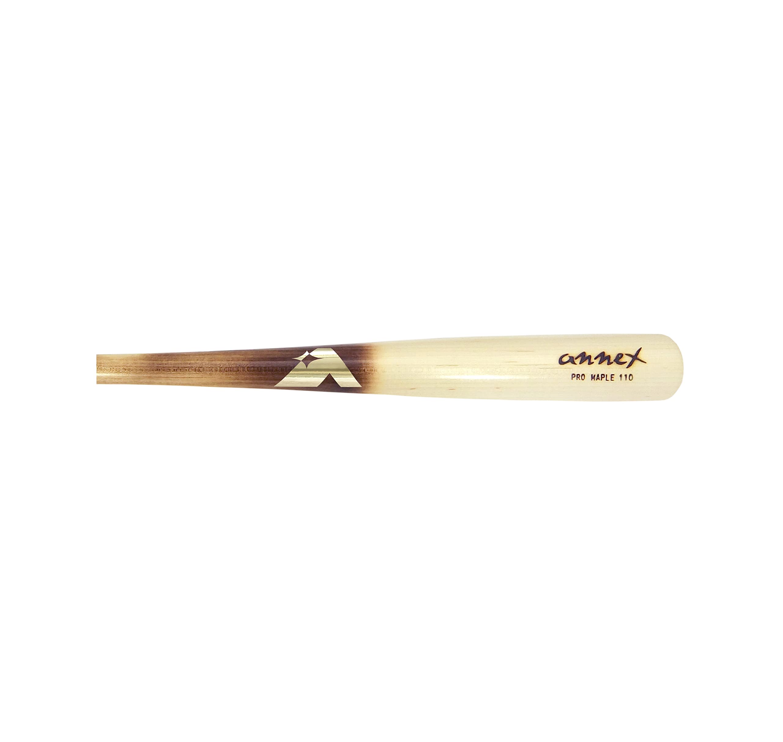 Annex Model 110 Maple Wood Baseball Bat - Professional Grade Solid Wood Bat for Youth & Adult Players - Perfect for Training, Games & Home Practice