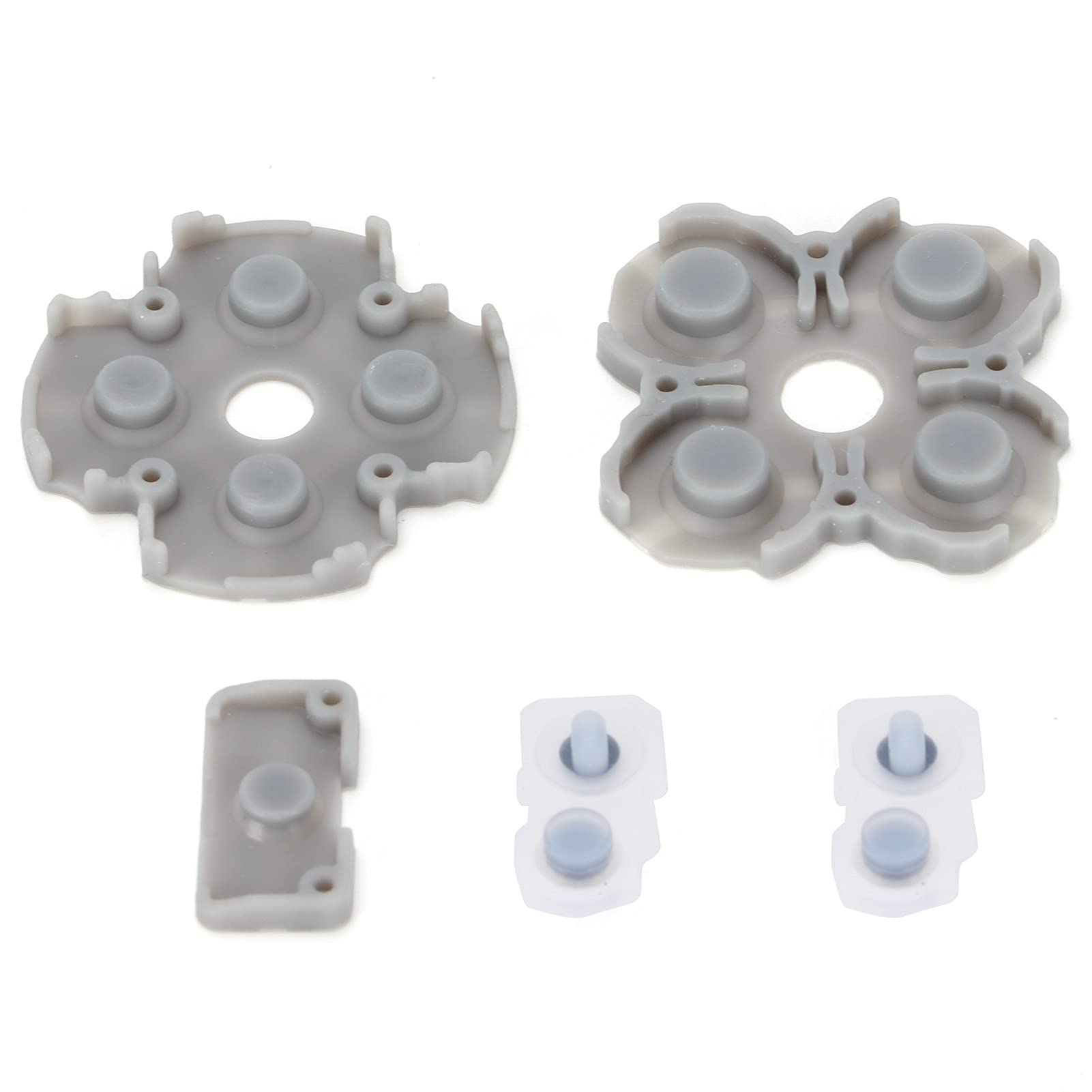 PS5 Controller Replacement Triggers Button Kit - Silicone Conductive Rubber Pads & Handle Buttons Repair Parts | Durable, Wear-Resistant Design for Long-Lasting Gaming | Perfect for PS5 Controller Repairs, Home Use & Travel Gaming Accessories