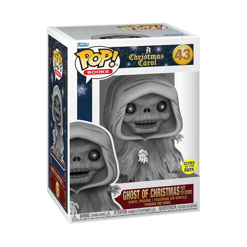 Funko POP! Holiday Christmas Carol Ghost of Christmas Yet to Come - Collectible Vinyl Figure for Christmas Decorations & Gifts