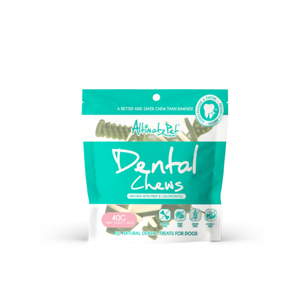 Altimate Pet Dog Dental Chew 150g - Natural Milk Mint Cranberry Flavor Dental Treats for Dogs | Fights Plaque & Tartar | Healthy Teeth & Fresh Breath | Perfect for Daily Oral Care & Training Rewards