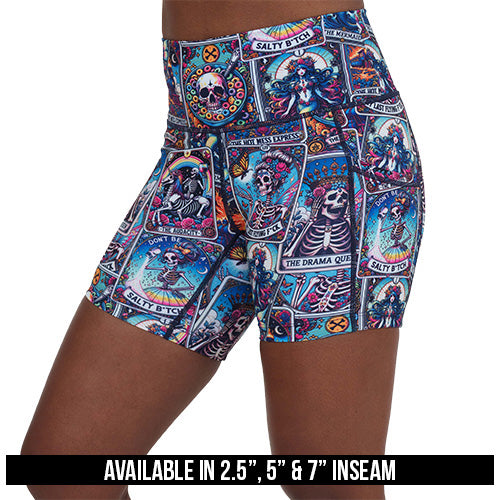 Psychic Shorts - Comfortable & Stylish Yoga Shorts for Women | Perfect for Meditation, Workouts & Lounge Wear