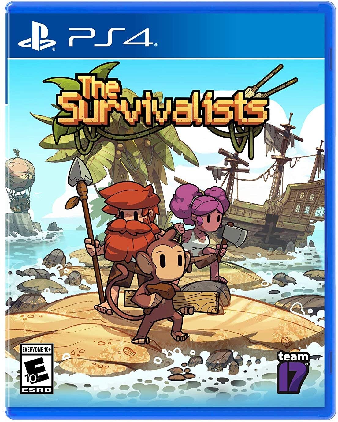 The Survivalists - Adventure Survival Game for PlayStation 4 | Multiplayer Co-op | Explore, Craft & Survive in Open World | Perfect for Game Nights & Survival Fans