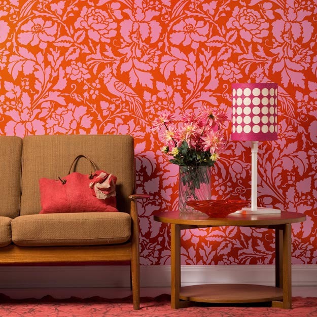 French Floral Damask Wall Stencil - Reusable DIY Painting Template for Home Decor, Bedroom, Nursery & Living Room - Perfect for Accent Walls, Furniture & Craft Projects