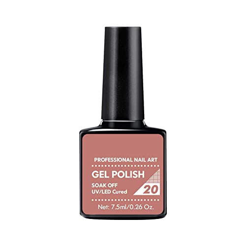 Gel Nail Polish Pen - 7.5ml Quick Dry Flash Manicure Set with Base & Top Coat - Nail Art Tool for Women - Perfect for Home Salon, Parties & Special Occasions (T, One Size)