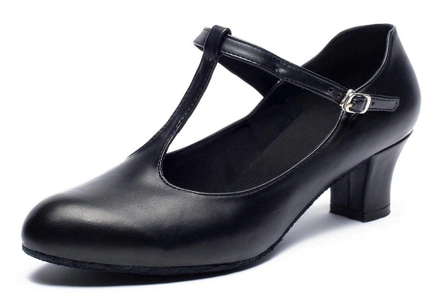 Joocare Women's Professional Latin Salsa Ballroom Dance Shoes - Modern Character Heels for Ladies Party, Wedding & Performance (Ideal for Salsa, Tango, Ballroom Dancing & Special Occasions)