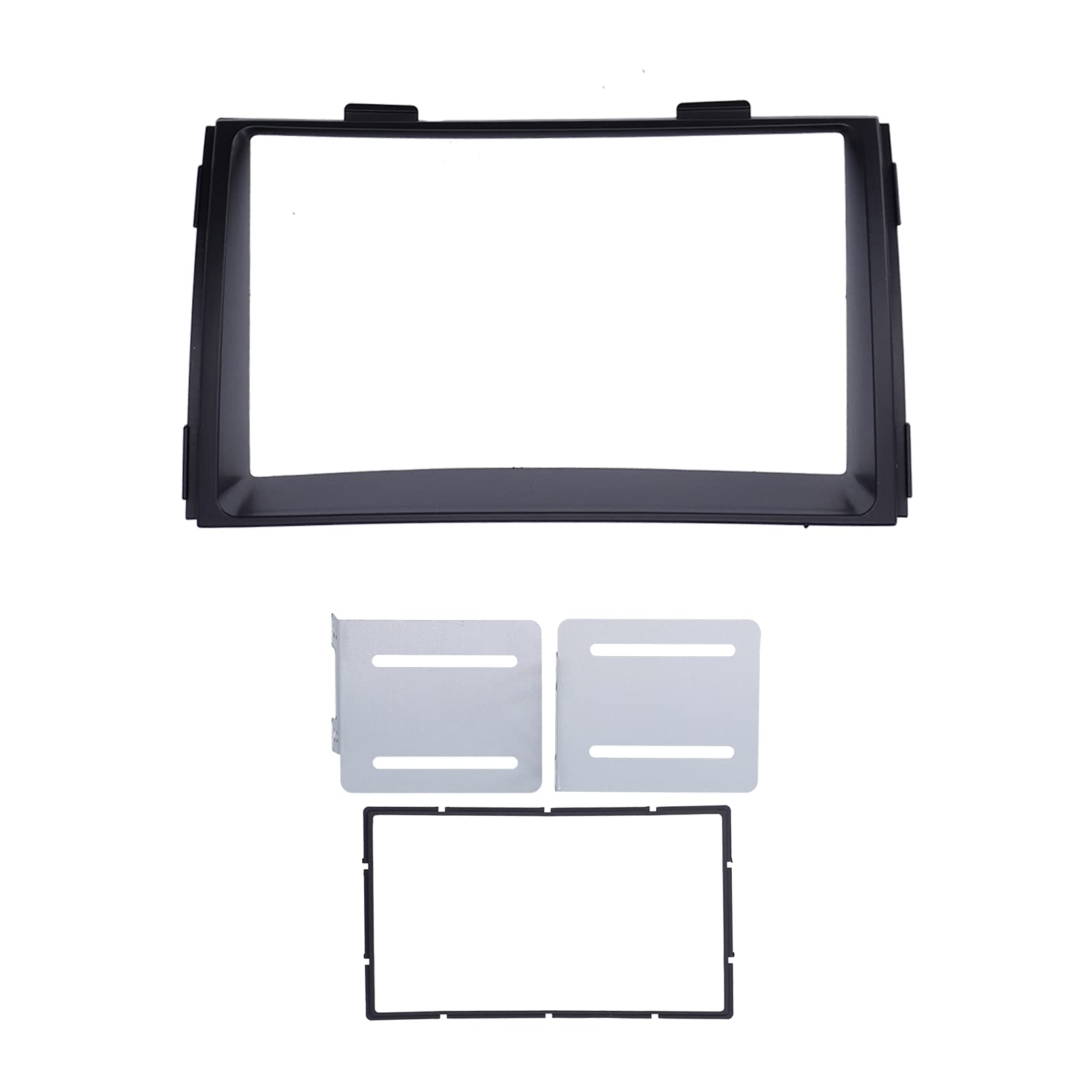 Universal Double DIN Car Stereo Installation Kit - Compatible with KIA 2010-2012 Models | Dash Mounting Panel for DVD/Radio/Navigation Systems | Perfect for Aftermarket Audio Upgrades & Vehicle Customization
