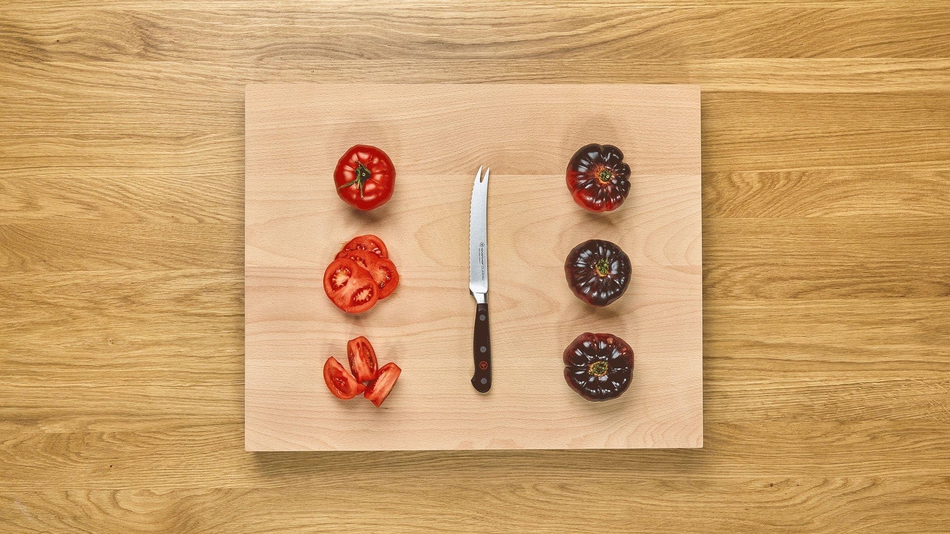 Wusthof Classic 5-Inch Tomato Knife - High Carbon Stainless Steel Blade, Ergonomic Handle - Perfect for Slicing Tomatoes, Fruits & Delicate Foods - Ideal for Home Kitchen & Professional Use