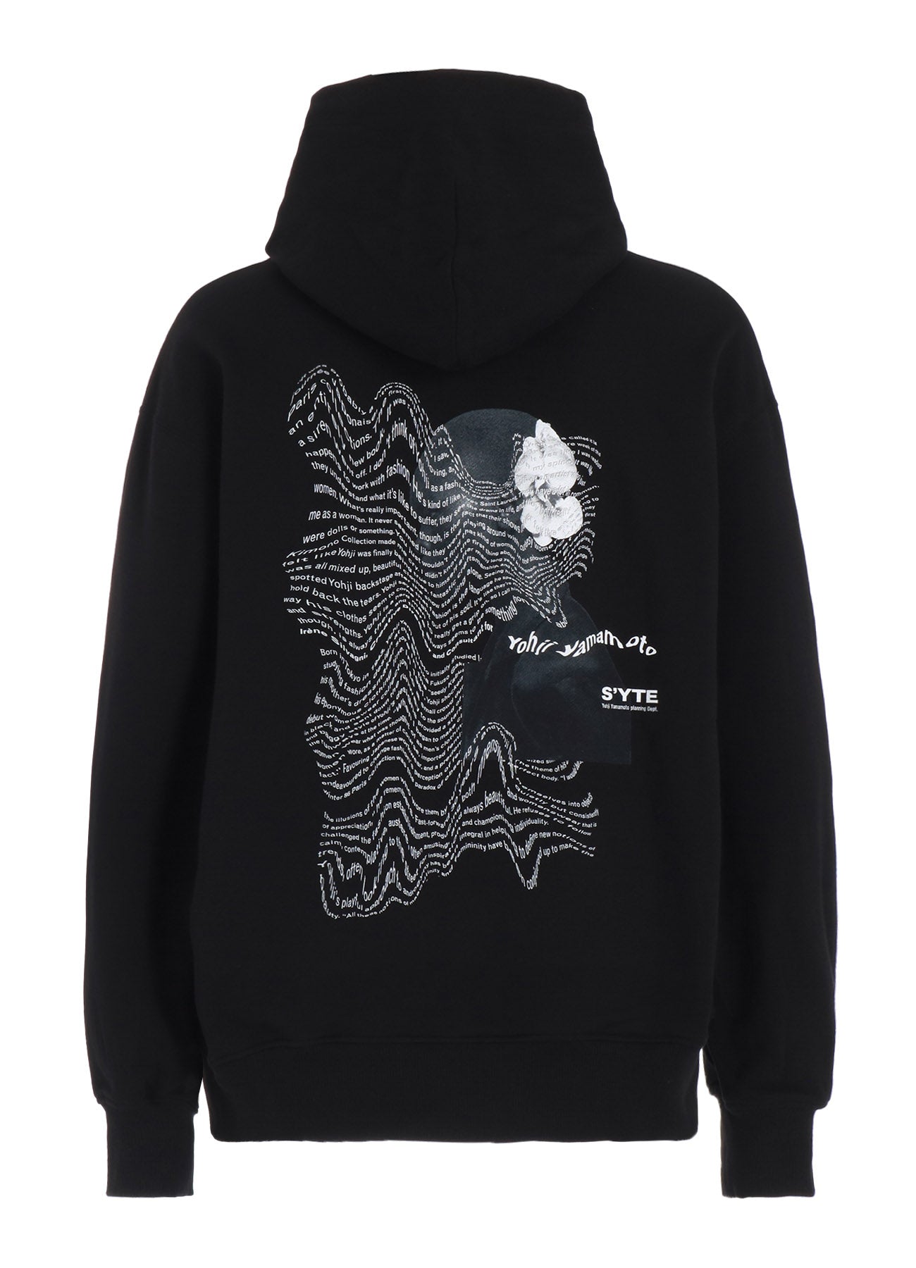 White Flower Graphic Hoodie - Stylish Women's Pullover Sweatshirt for Casual Wear & Street Fashion