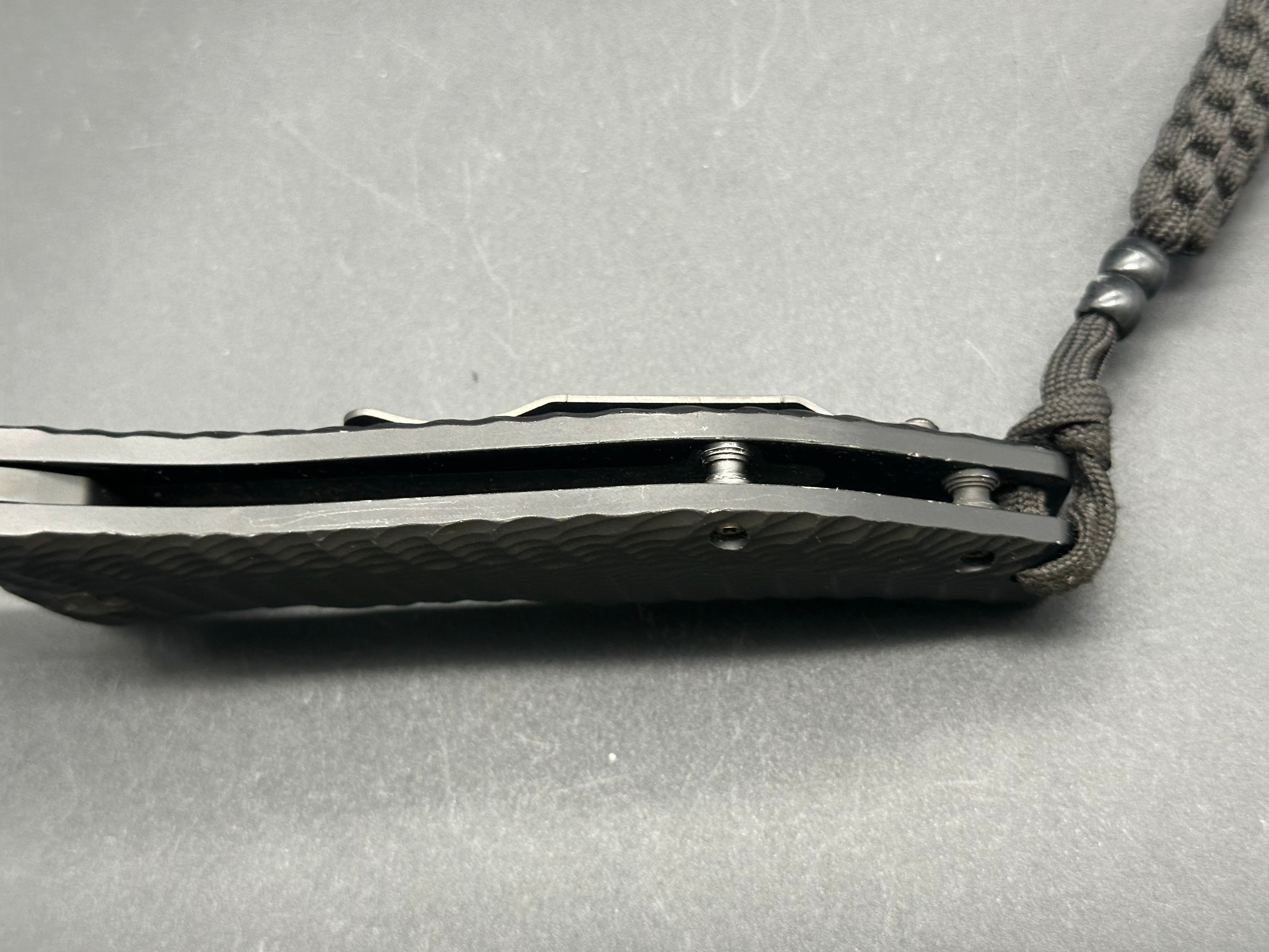 HTM Darrel Ralph Large Gun Hammer Radian Liner Lock Knife - Tactical Folding Pocket Knife for Outdoor Camping, Hunting & Survival Gear