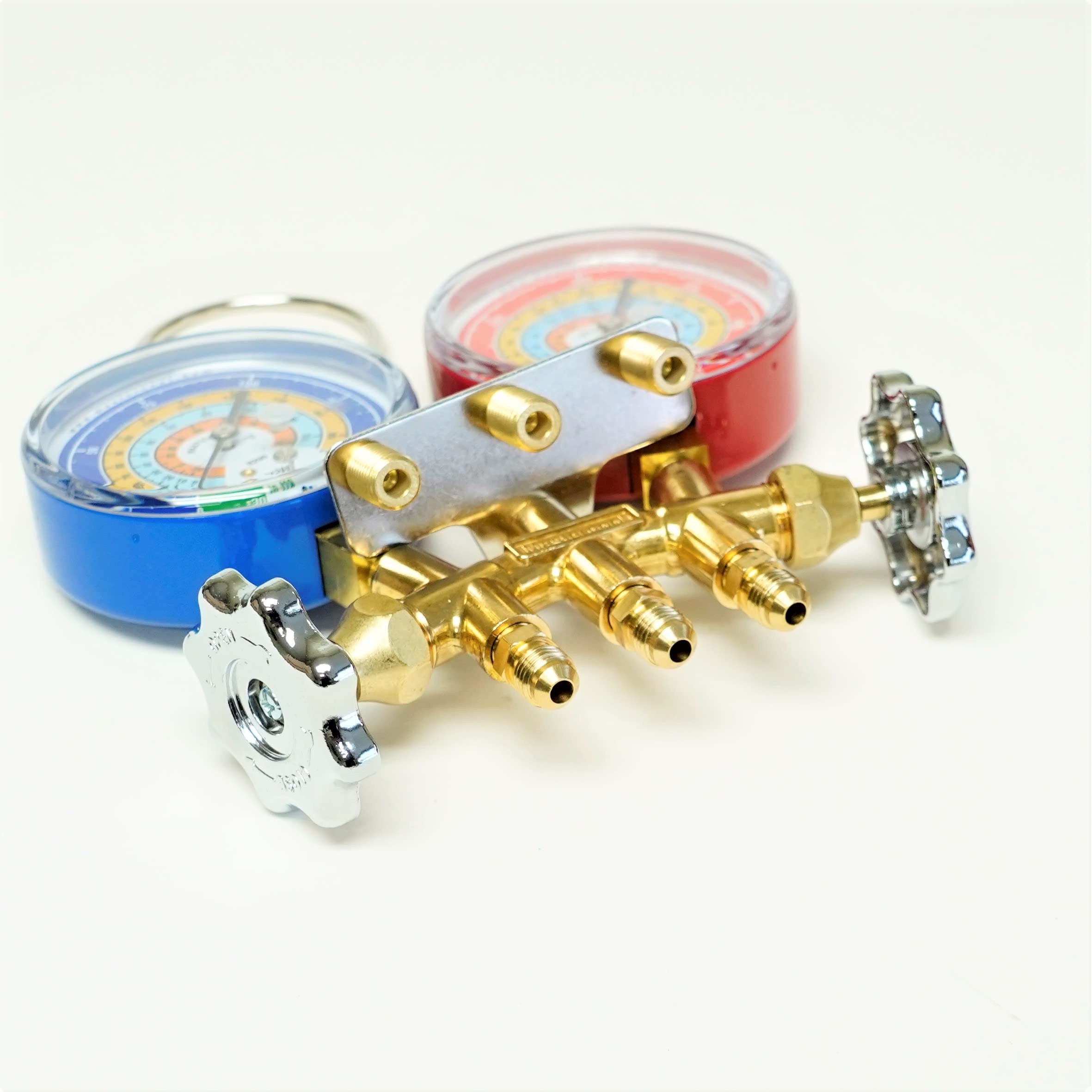 Mastercool 33518-TP Aluminum Charging Manifold with 18