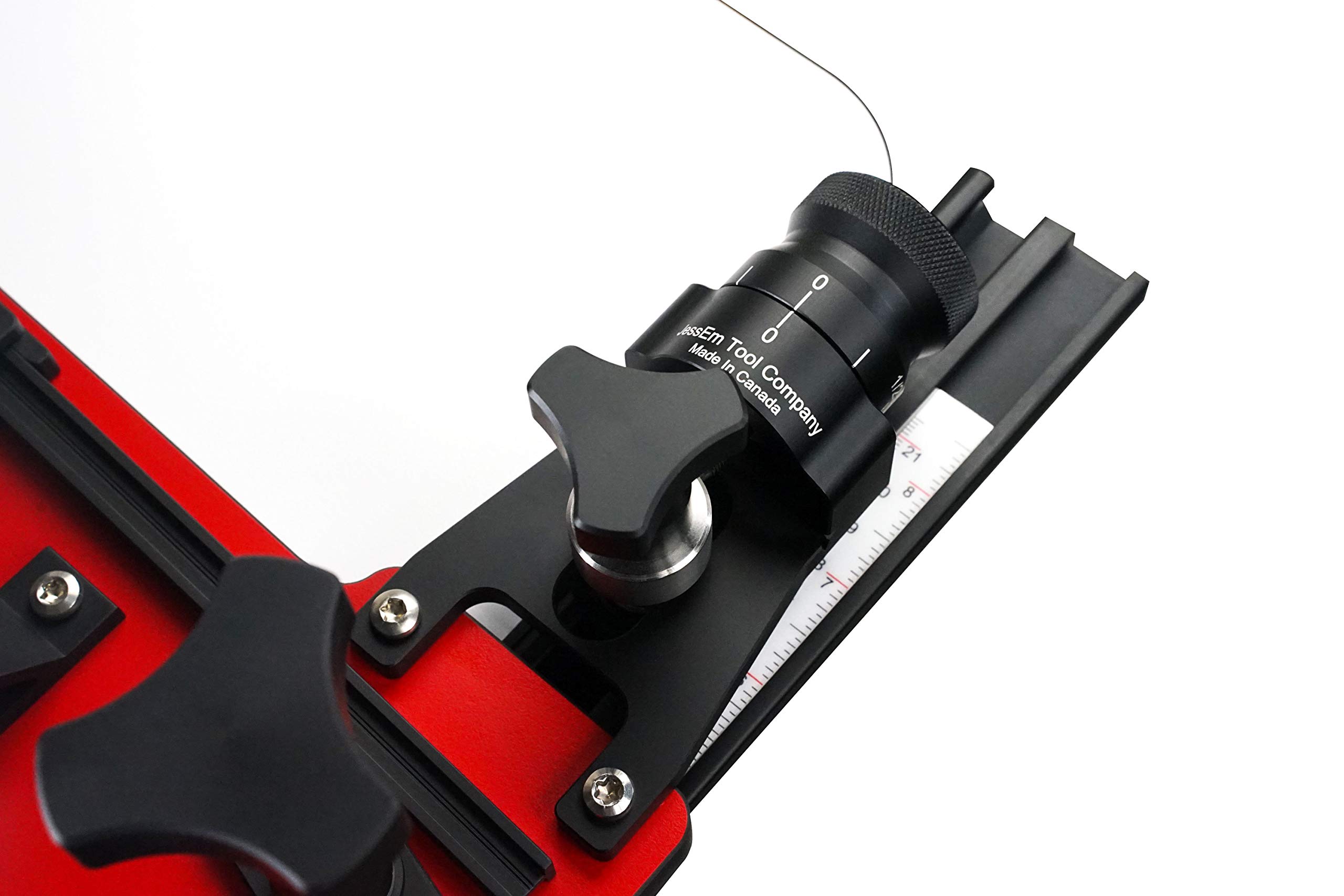 JessEm Router Table Fence Micro-Adjuster - Precision Woodworking Tool for Accurate Cuts | Perfect for Cabinet Making, Furniture Building & DIY Projects