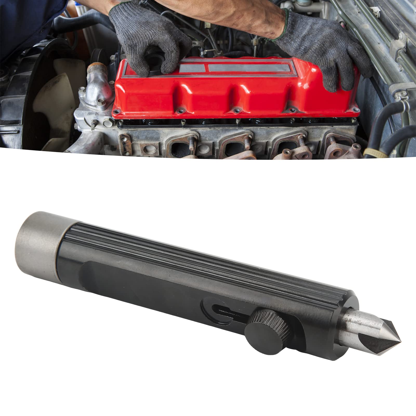 Heavy Duty Metal Brake Line Deburring Tool - 3/16