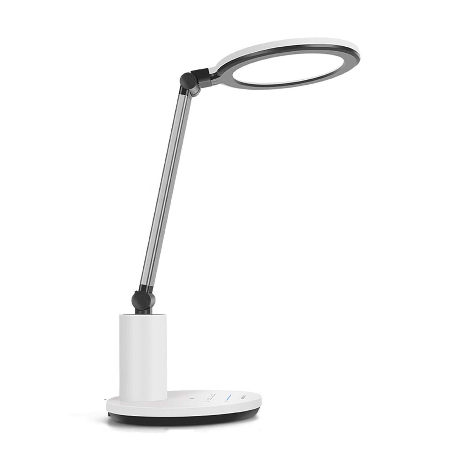 LED Desk Lamp for Kids - 3 Lighting Modes & 7 Brightness Levels, Touch Control Eye Protection Study Light for Reading, Homework, Computer Work - Perfect for Bedroom, Office and Dorm Room Learning Spaces