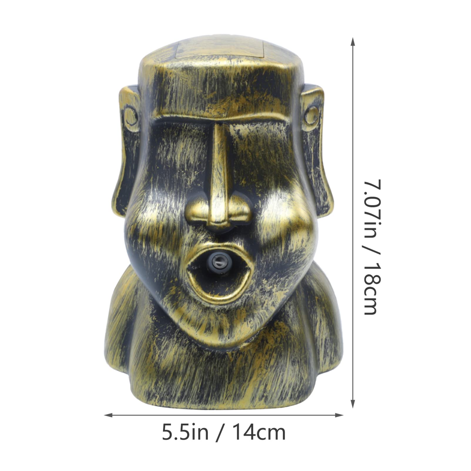 Moai Essential Oil Diffuser & Humidifier - Ultrasonic Aromatherapy Air Freshener for Home, Office, Bedroom | Perfect for Relaxation, Yoga, Spa & Better Sleep