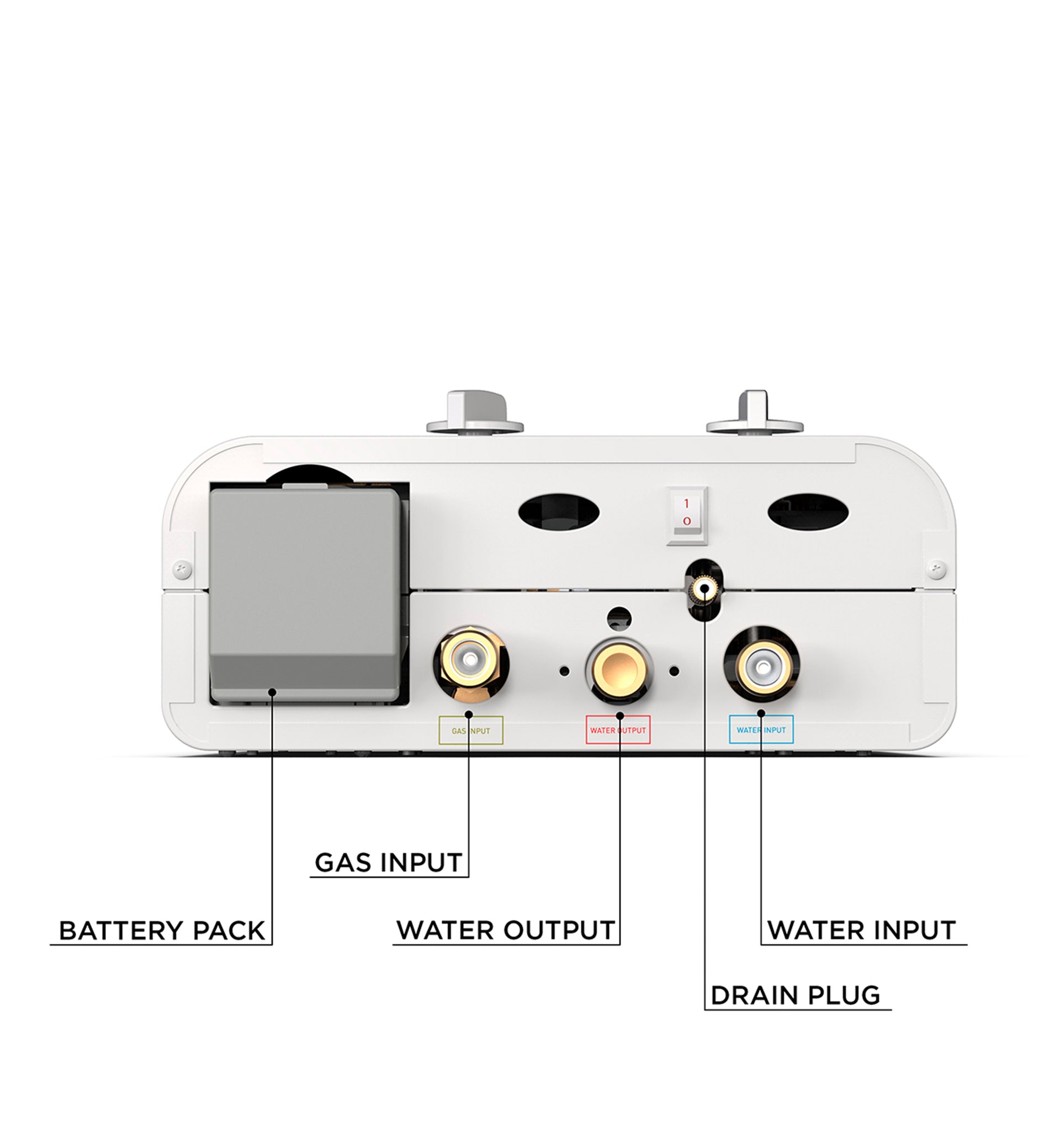 Eccotemp L5 1.5 GPM Portable Propane Tankless Water Heater for Outdoor Showers, Camping & RV Use - Open Box Condition