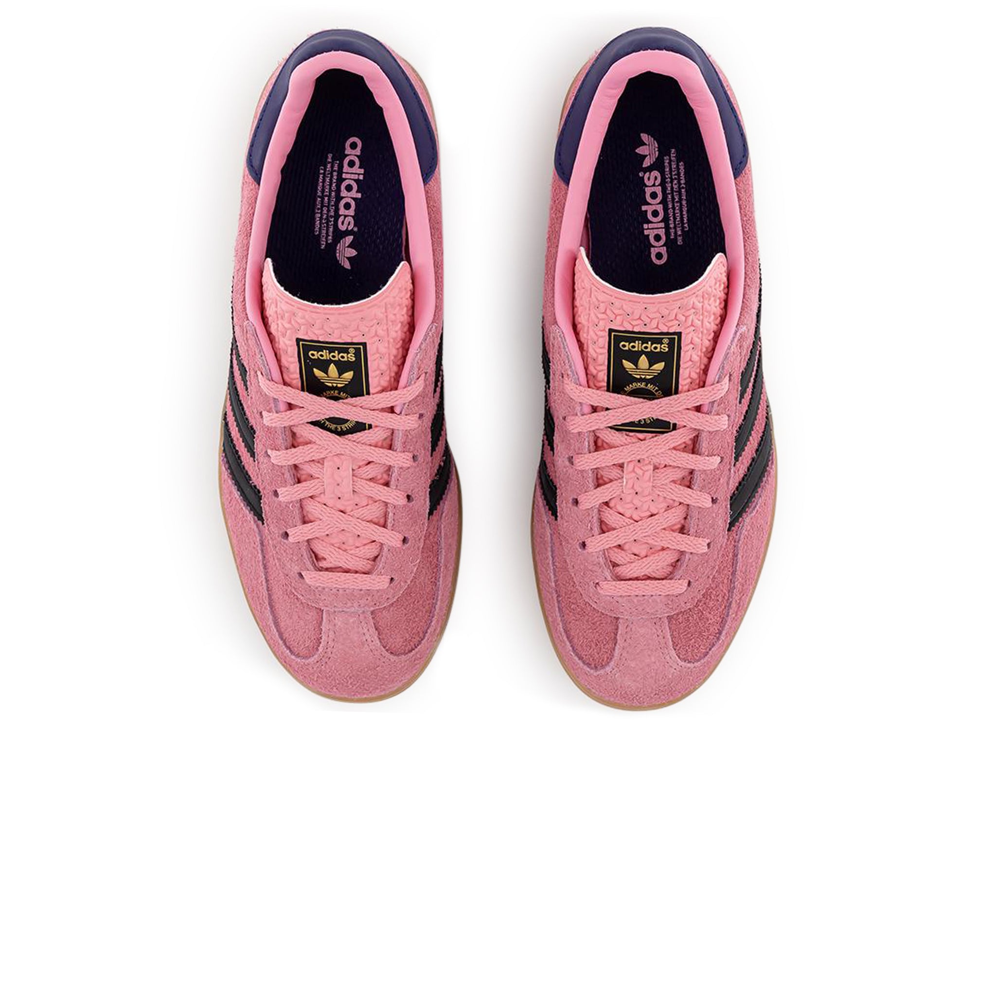 Adidas Gazelle Women's Indoor Soccer Shoes - Bliss Pink & Purple | Lightweight Comfort for Training & Casual Wear