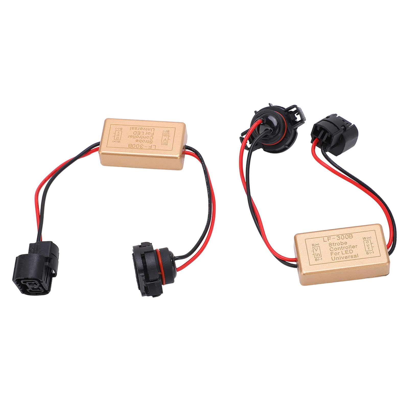 LED Light Flasher Module - Waterproof Strobe Controller for Cars & Trucks | Easy Installation, ABS Salt Spray Resistant | Perfect for Emergency Vehicles, Car Shows & DIY Lighting Projects