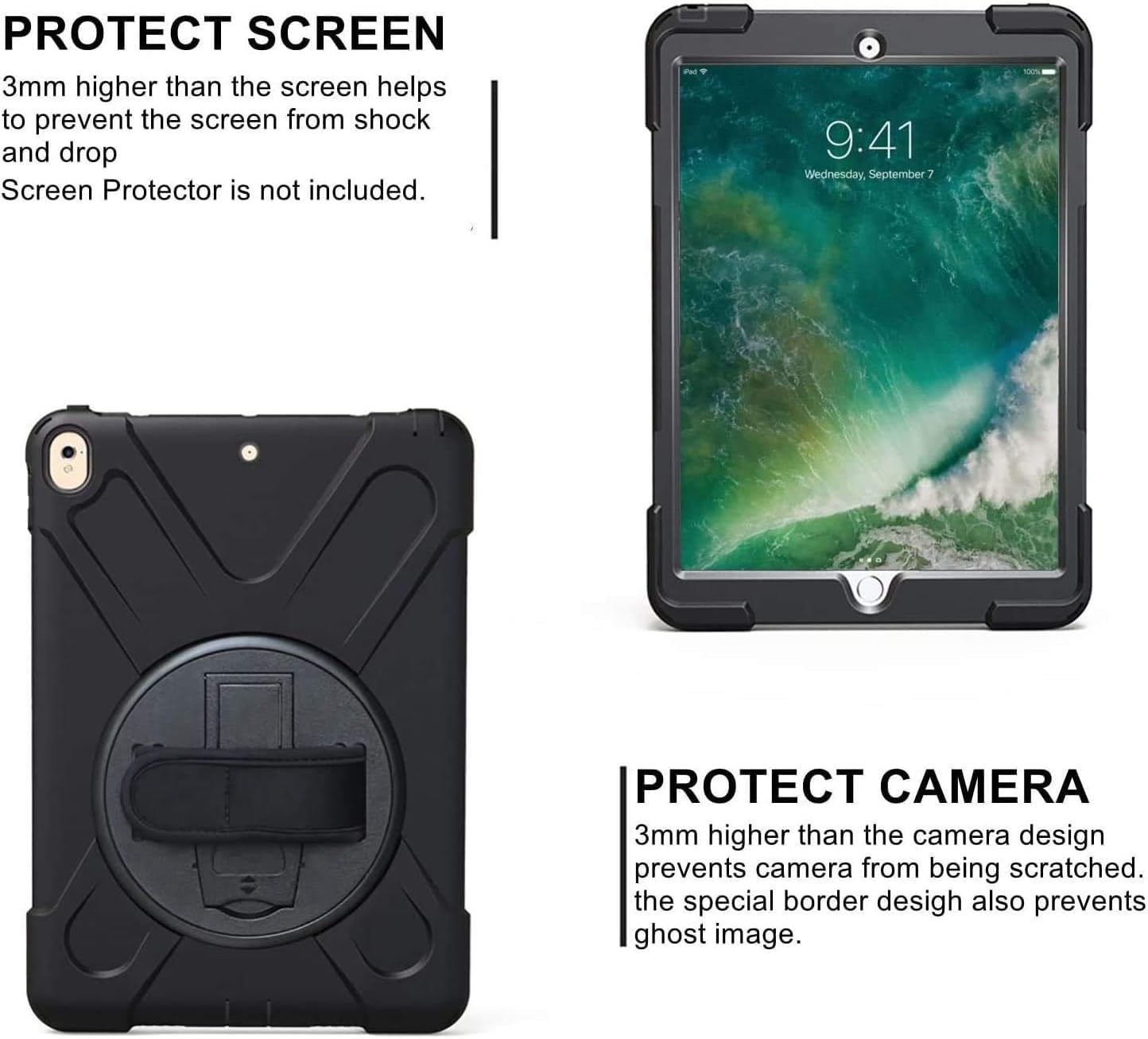 Premium Heavy Duty Rugged Protective Case for iPad Air 3 10.5