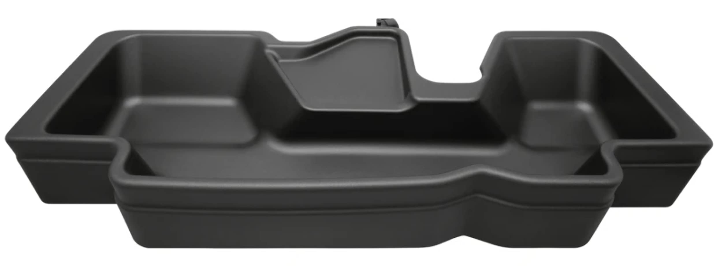 Husky Liners Gearbox Under Seat Storage Box for 2019-2024 Dodge Ram 1500 Crew Cab - Black 1-Piece Truck Organizer (Fits Factory Storage Box Models, Excludes Heat/Cool Rear Seats) | Perfect for Tools, Emergency Kits & Vehicle Storage - Model 09411