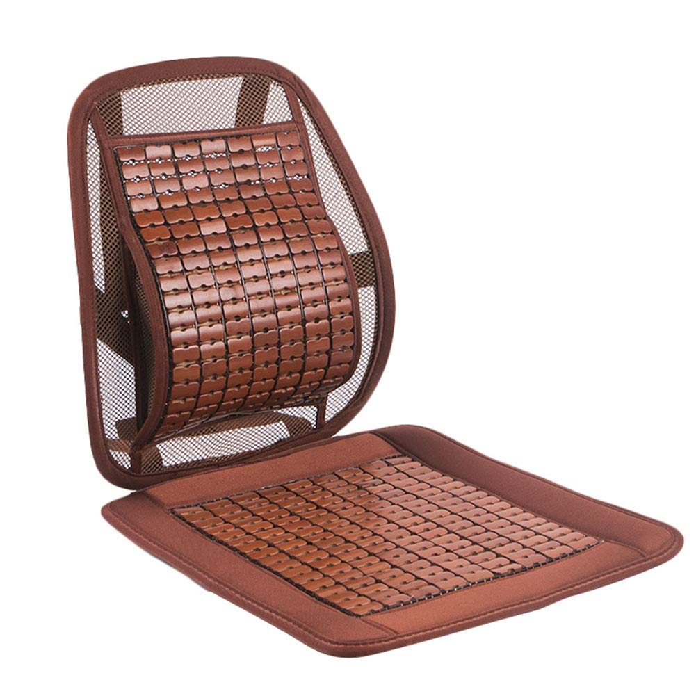 Premium Car Seat Cover Cushion - Soft Sponge Padding for Car & Home Chairs (Brown, 48x48cm) - Universal Fit for Sedans, SUVs & Office Chairs - 2 Color Options & 3 Sizes Available