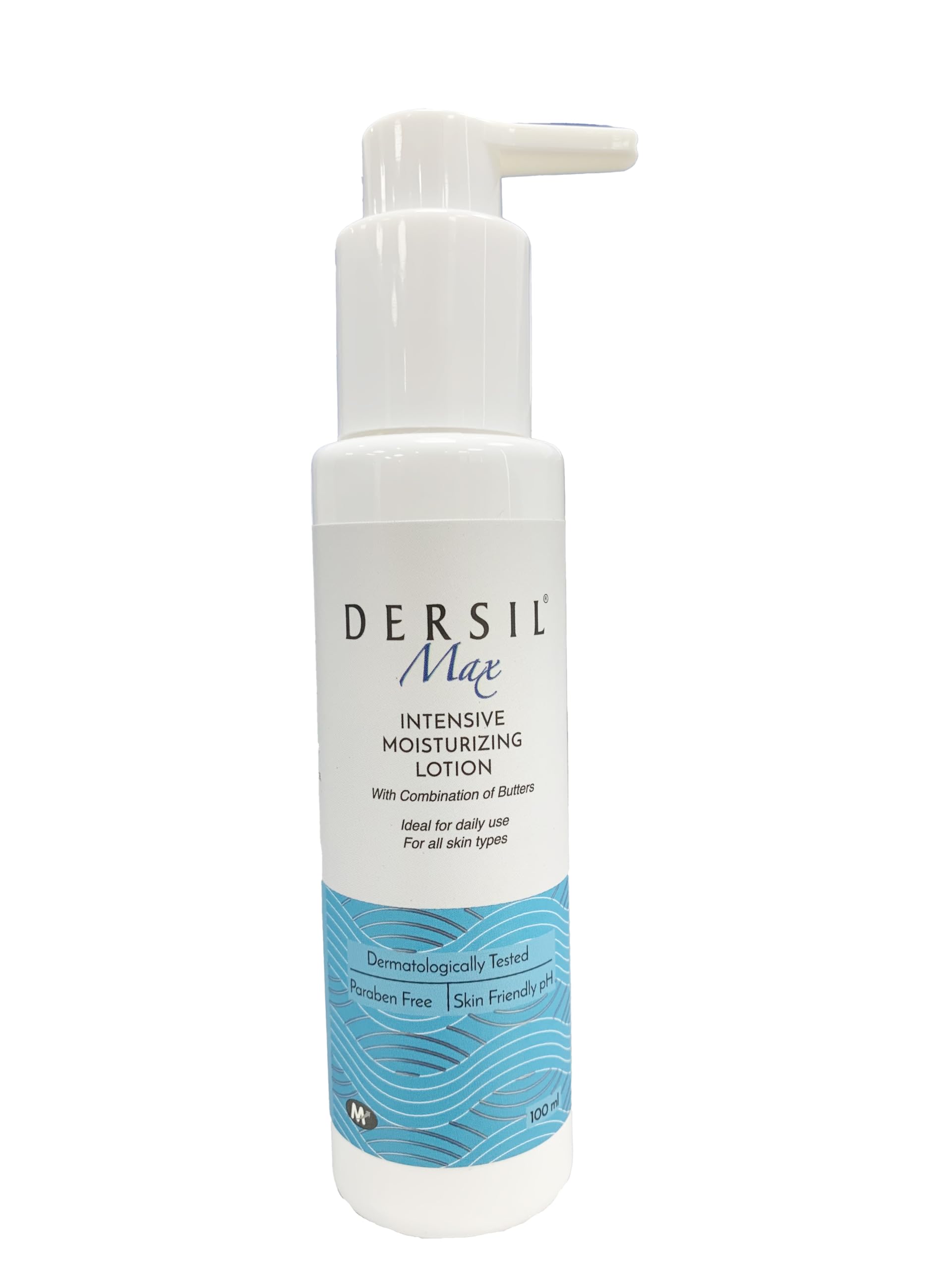 Dersil® Max Moisturizing Lotion 100ml - Ultra Hydrating Body Lotion for Dry Skin - Perfect for Daily Use, After Shower & Nighttime Skincare Routine
